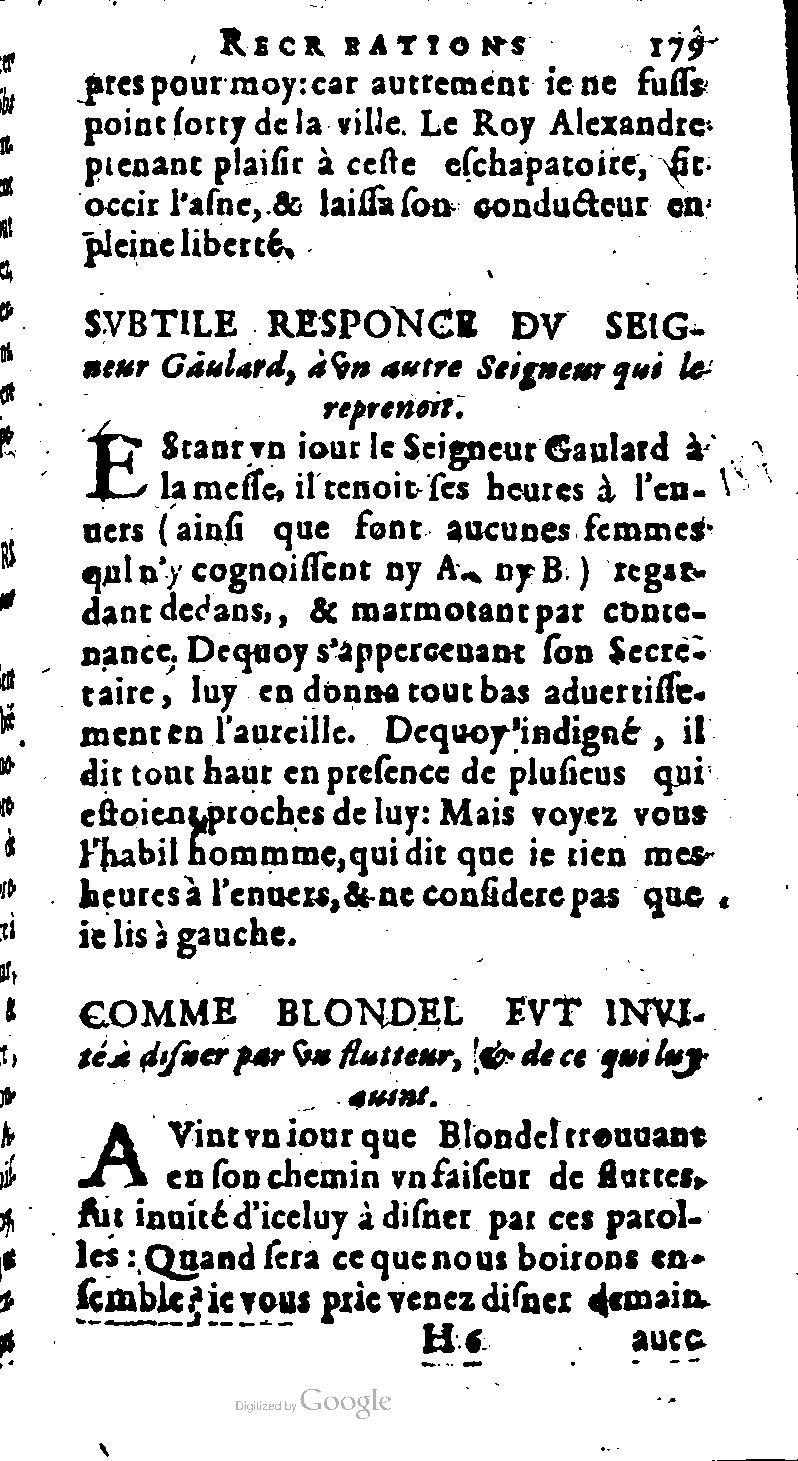 1616 - Balthazar Bellère - Trésor des récréations - NK ČR Prague 1616 - Balthazar Bellère - Trésor des récréations - NK ČR Prague