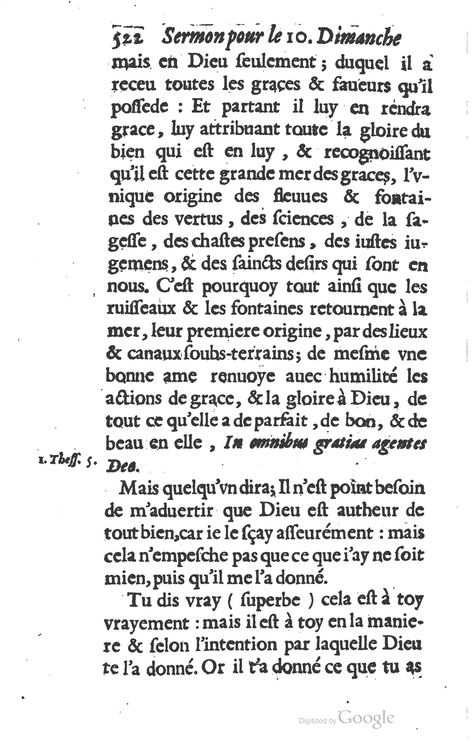 1629 - Manassés de Préaulx - Sermons ou Trésors de la piété chrétienne - BM Lyon