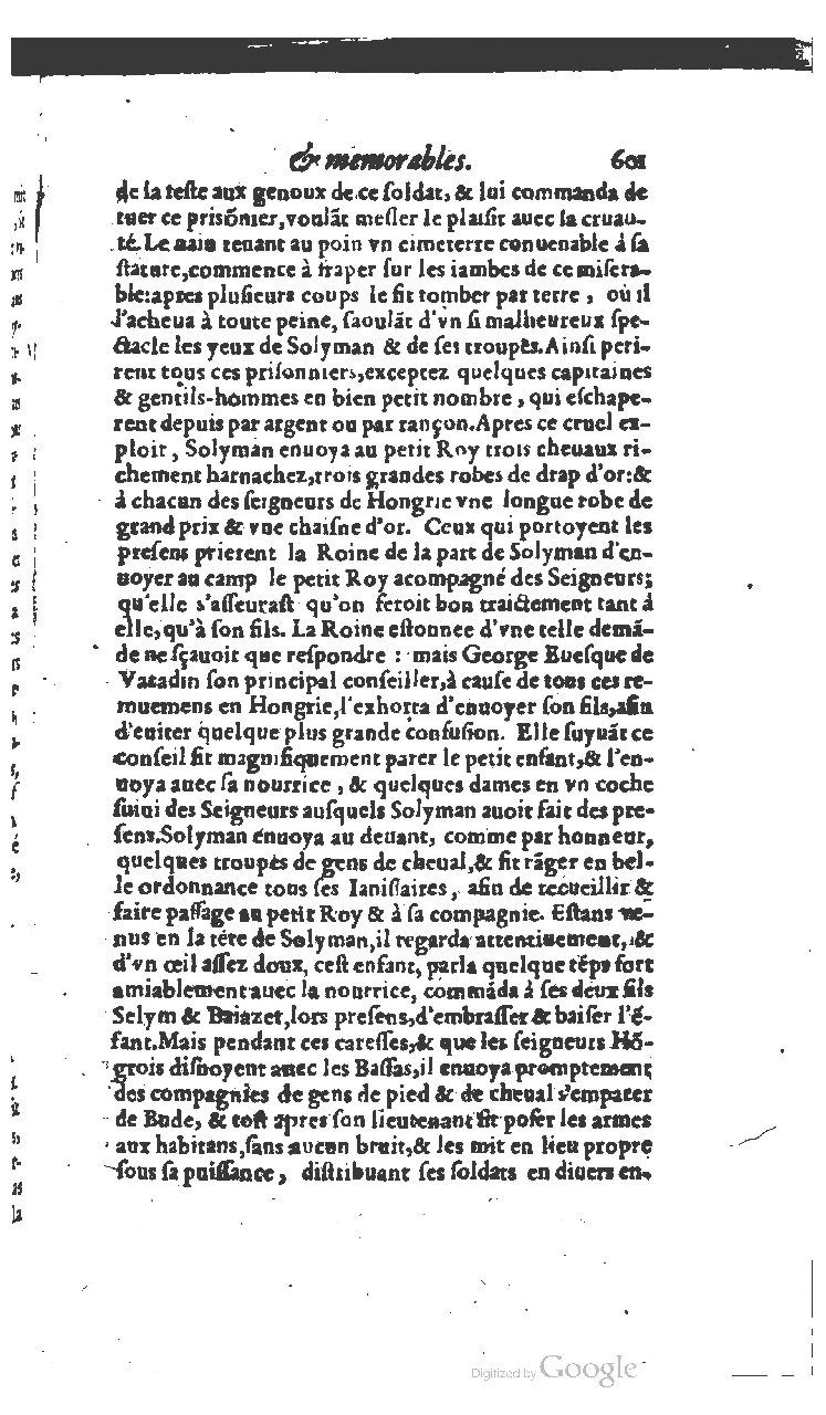 1610 - Paul Marceau - Trésor d’histoires admirables et mémorables - BSB Munich