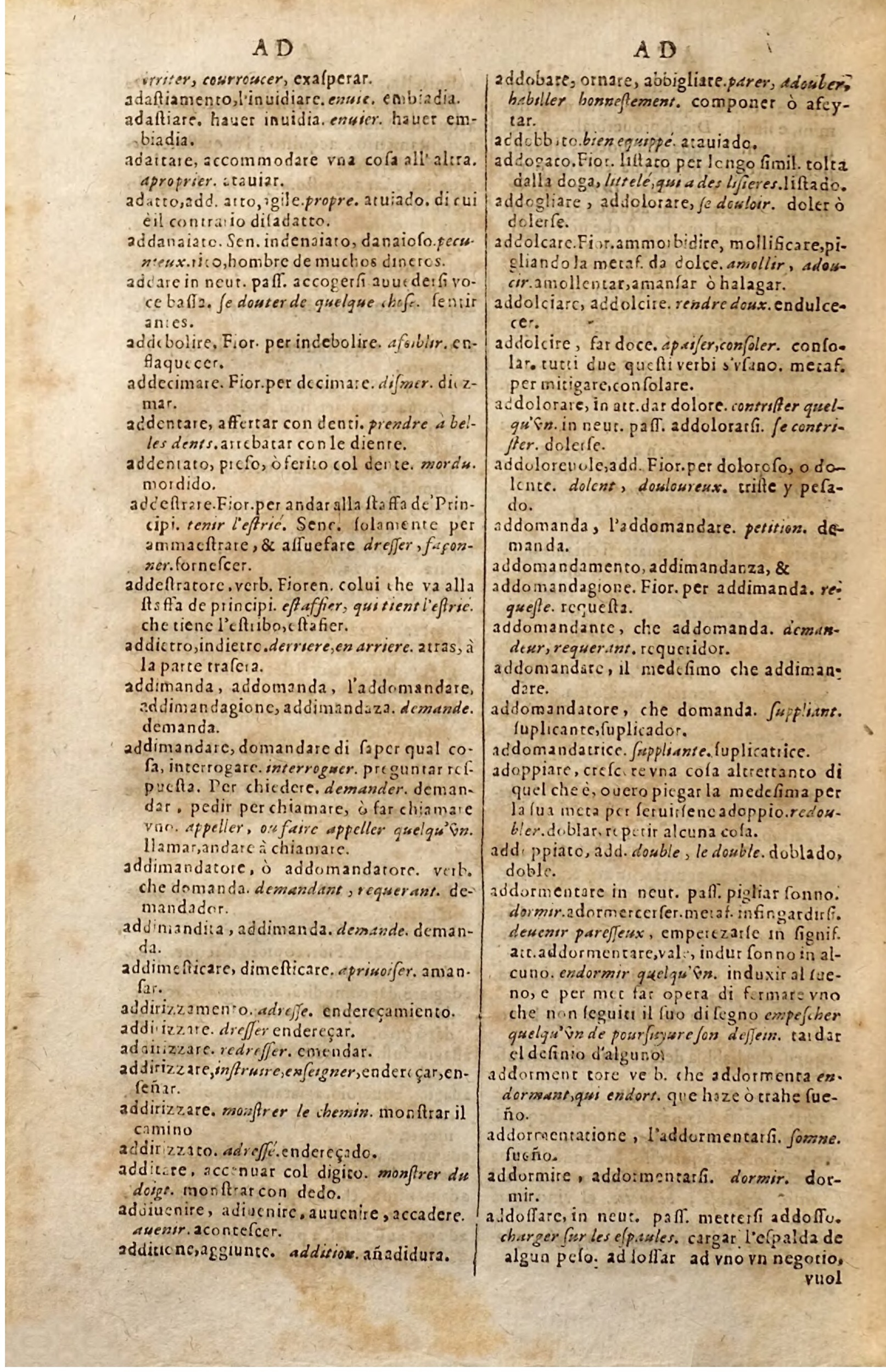 1627 - Jacques Crespin - Trésor des trois langues (Troisième partie) - Regensburg