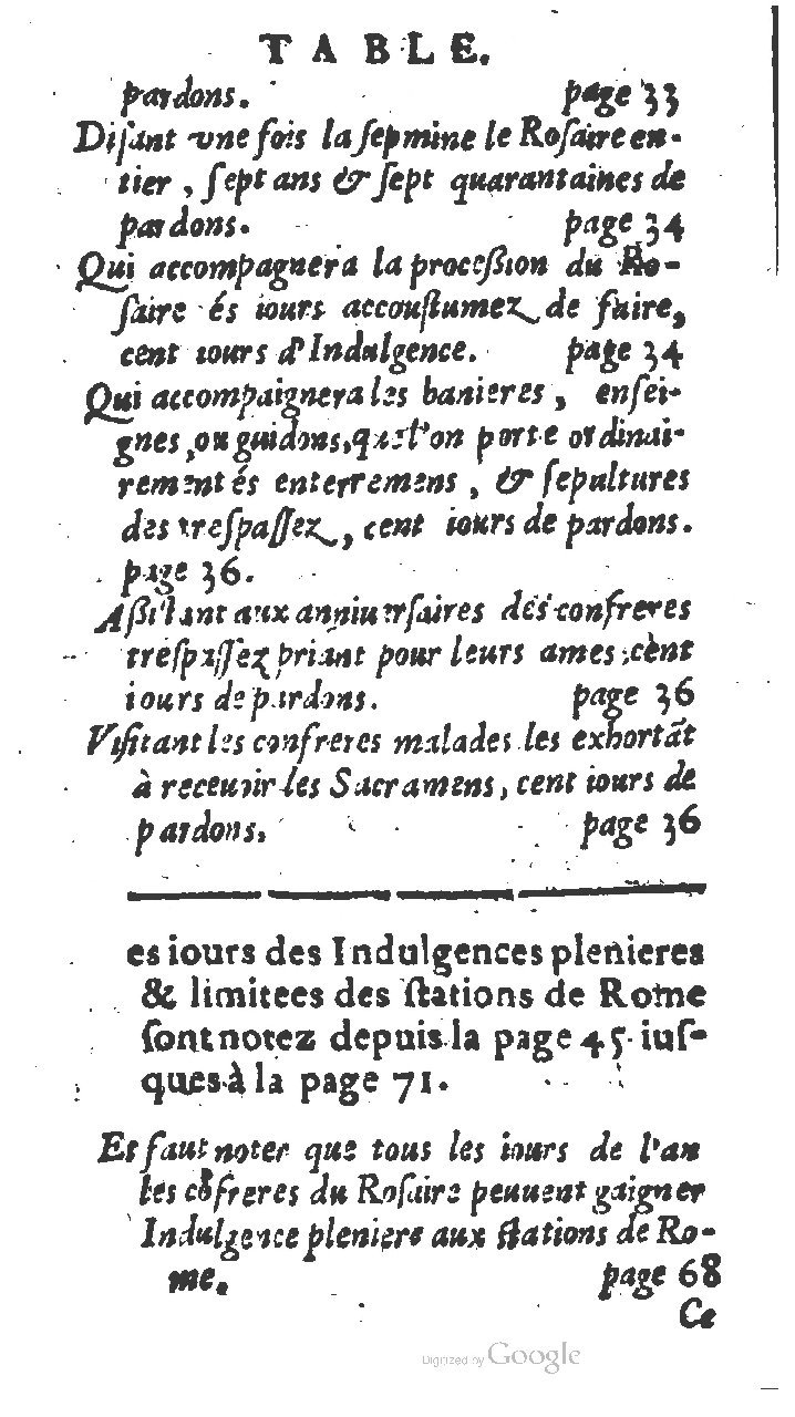 1615 - Jean Bogart - Trésor des indulgences du saint Rosaire - UGent