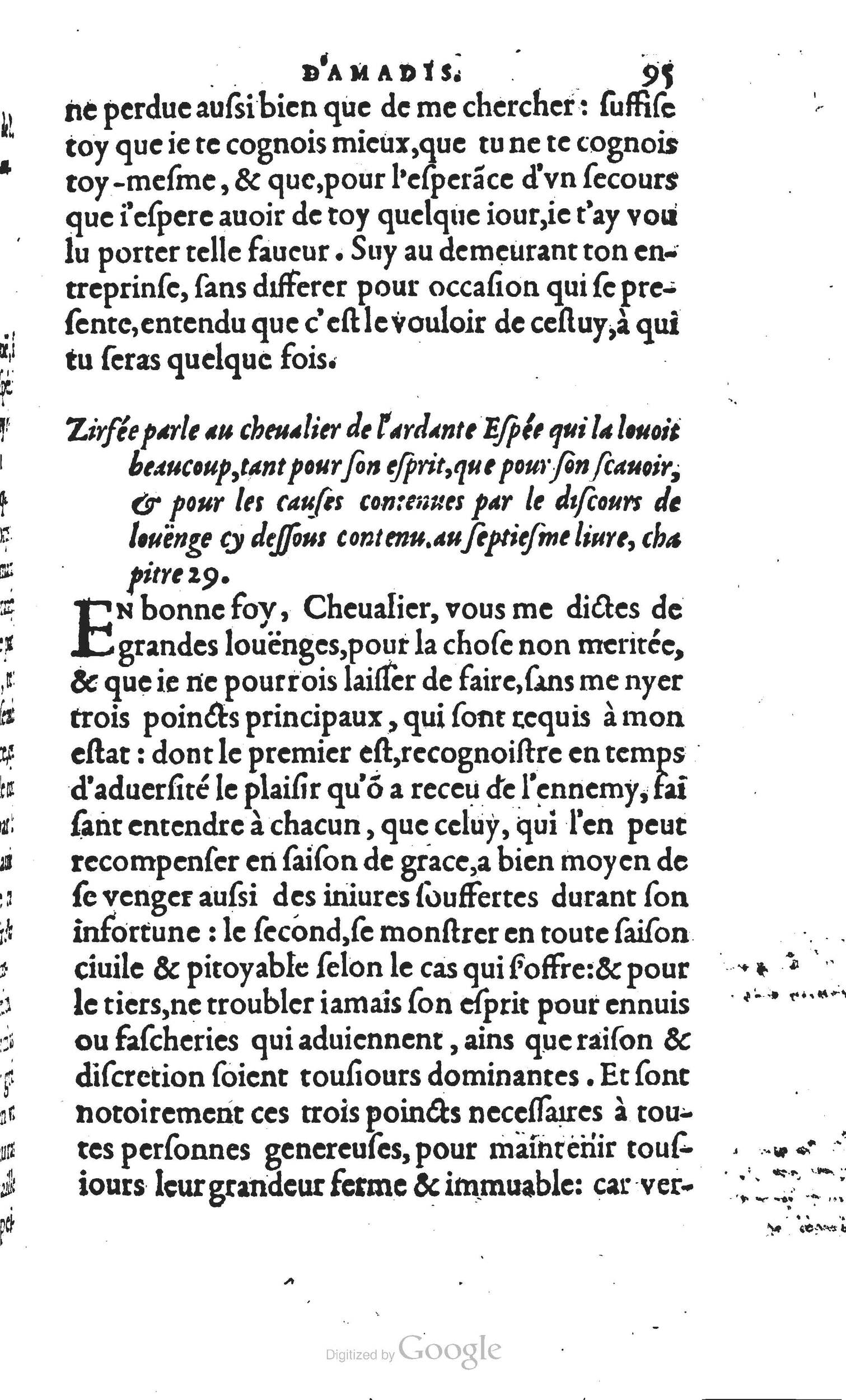 1560 - Vincent Sertenas et Gilles Robinot - Trésor des Amadis - British Library