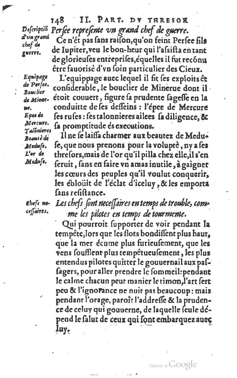 1610 - Louis Coste - Trésor de l’éloquence française (Seconde partie) - BM Lyon