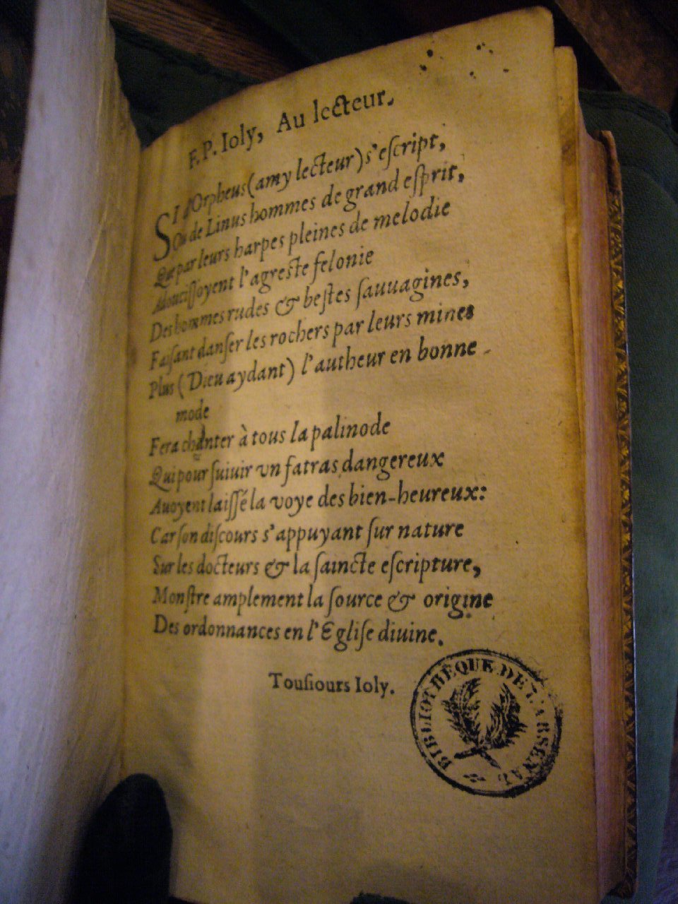 1586 - Jean Parant - Trésor de l’Église catholique et de vérité - BnF Arsenal 1586 - Jean Parant - Trésor de l’Église catholique et de vérité - BnF Arsenal