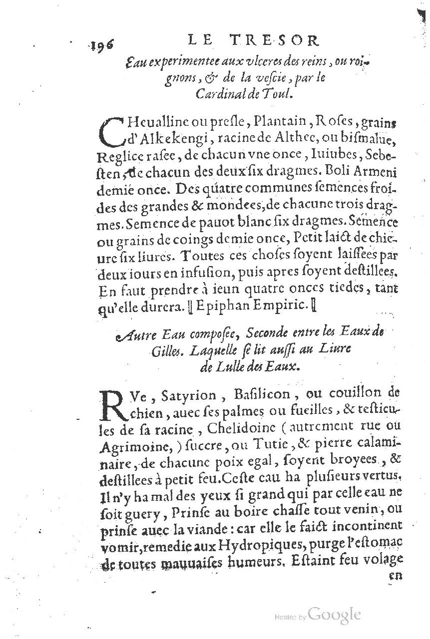 1557 - Antoine Vincent - Trésor d’Evonyme Philiatre - UC Madrid