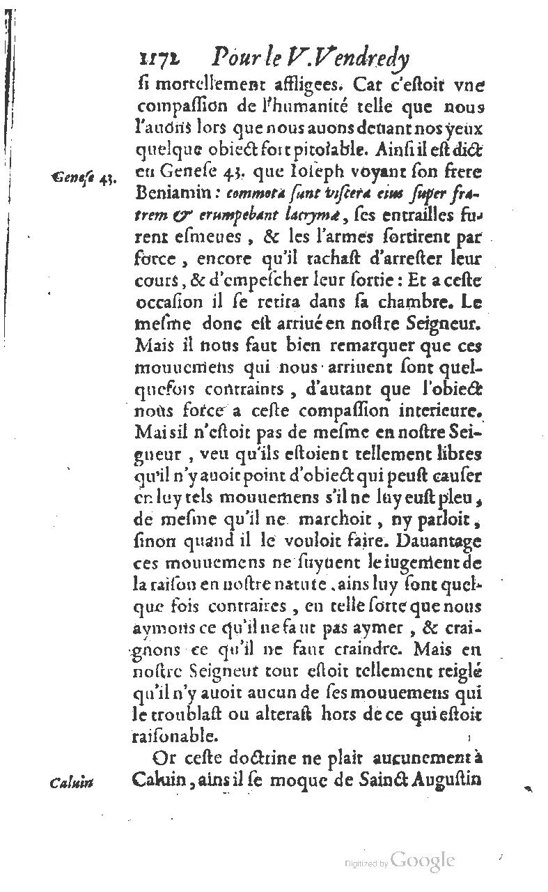 1607 - Nicolas Du Fossé - Trésor quadragésimal - T 01 - BM Lyon