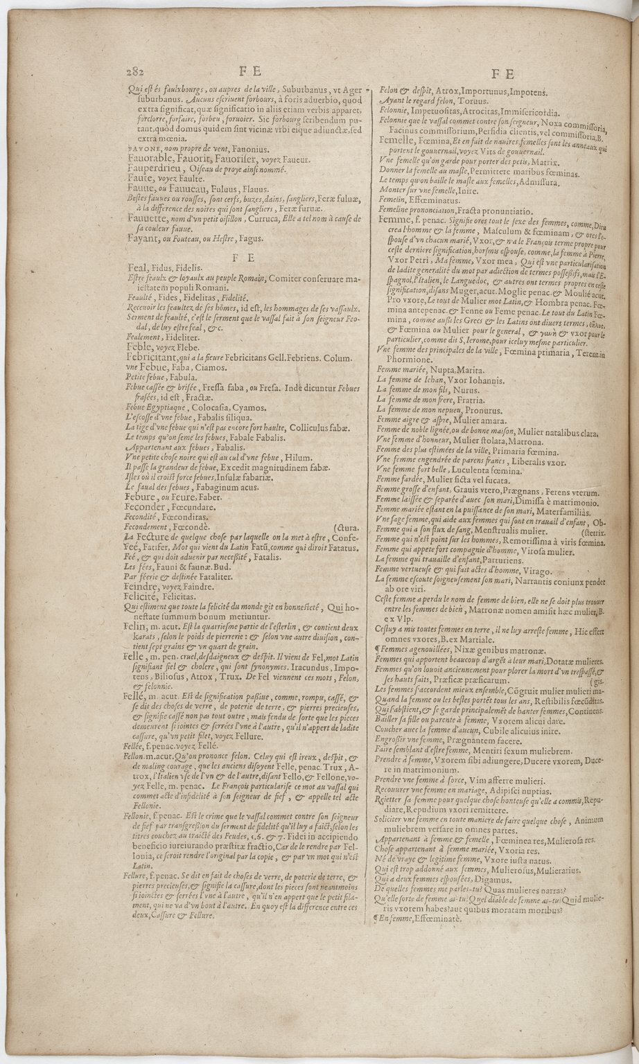 1606 - David Douceur - Trésor de la langue française - BnF