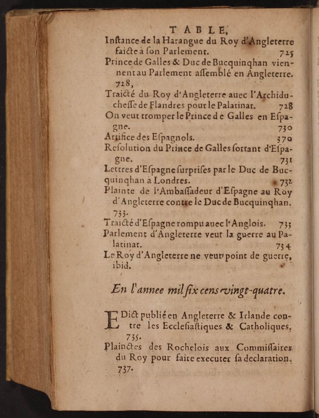 1626 - Joseph Bouillerot - Trésor de l’histoire générale de notre temps - BnF Arsenal