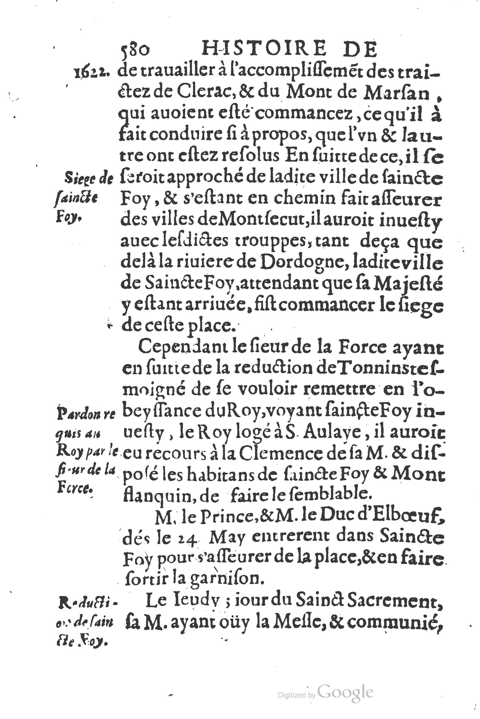 1626 - Joseph Bouillerot - Trésor de l’histoire générale de notre temps - BSB Munich