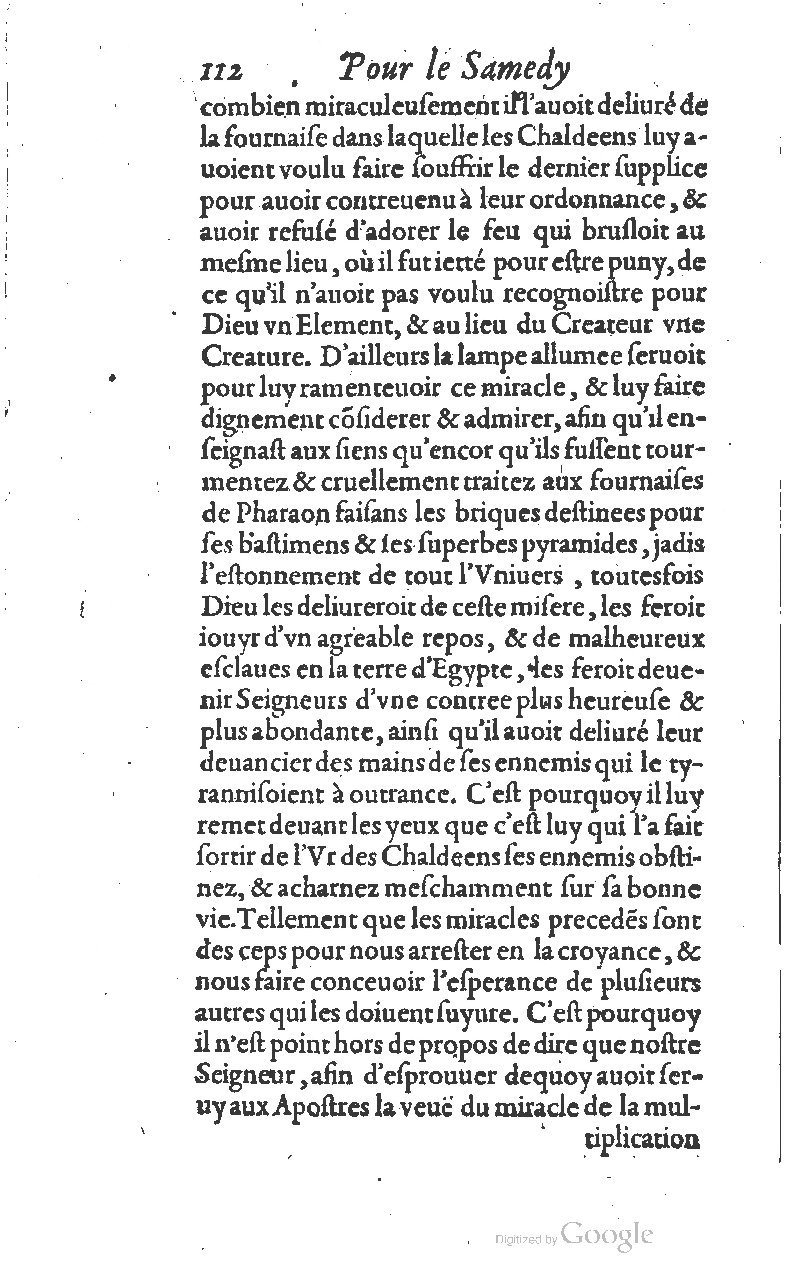 1607 - Nicolas Du Fossé - Trésor quadragésimal - T 01 - BM Lyon