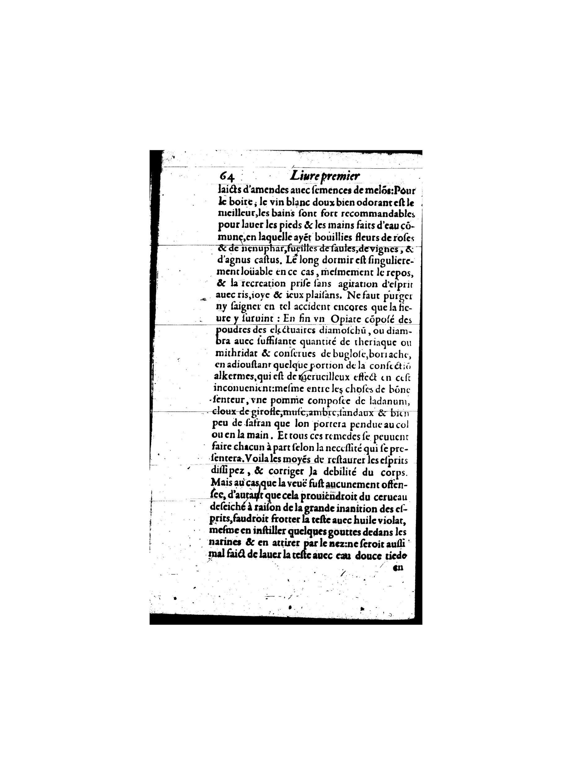 1587 - Jacques du Puis - Trésor des remèdes secrets pour les maladies des femmes - BnF