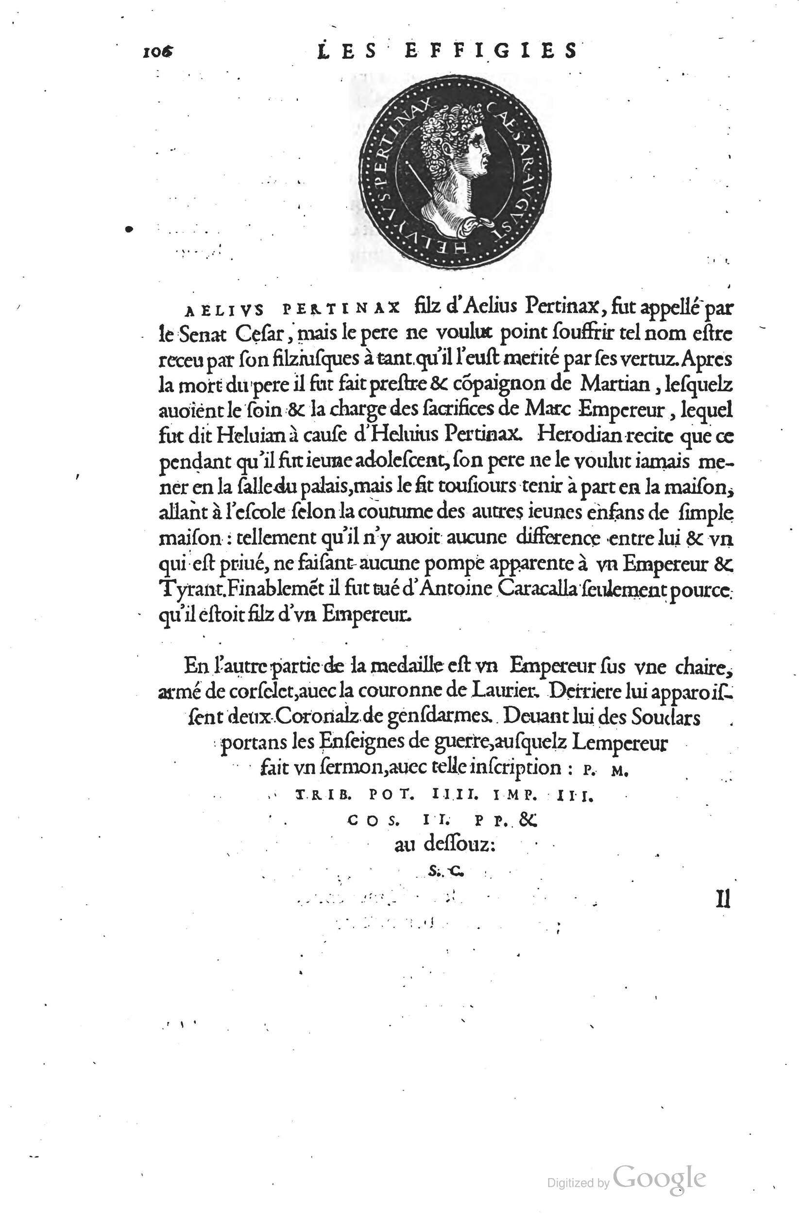 1553 - Jacopo Strada et Thomas Guérin - Épitome du Trésor des antiquités - Prague
