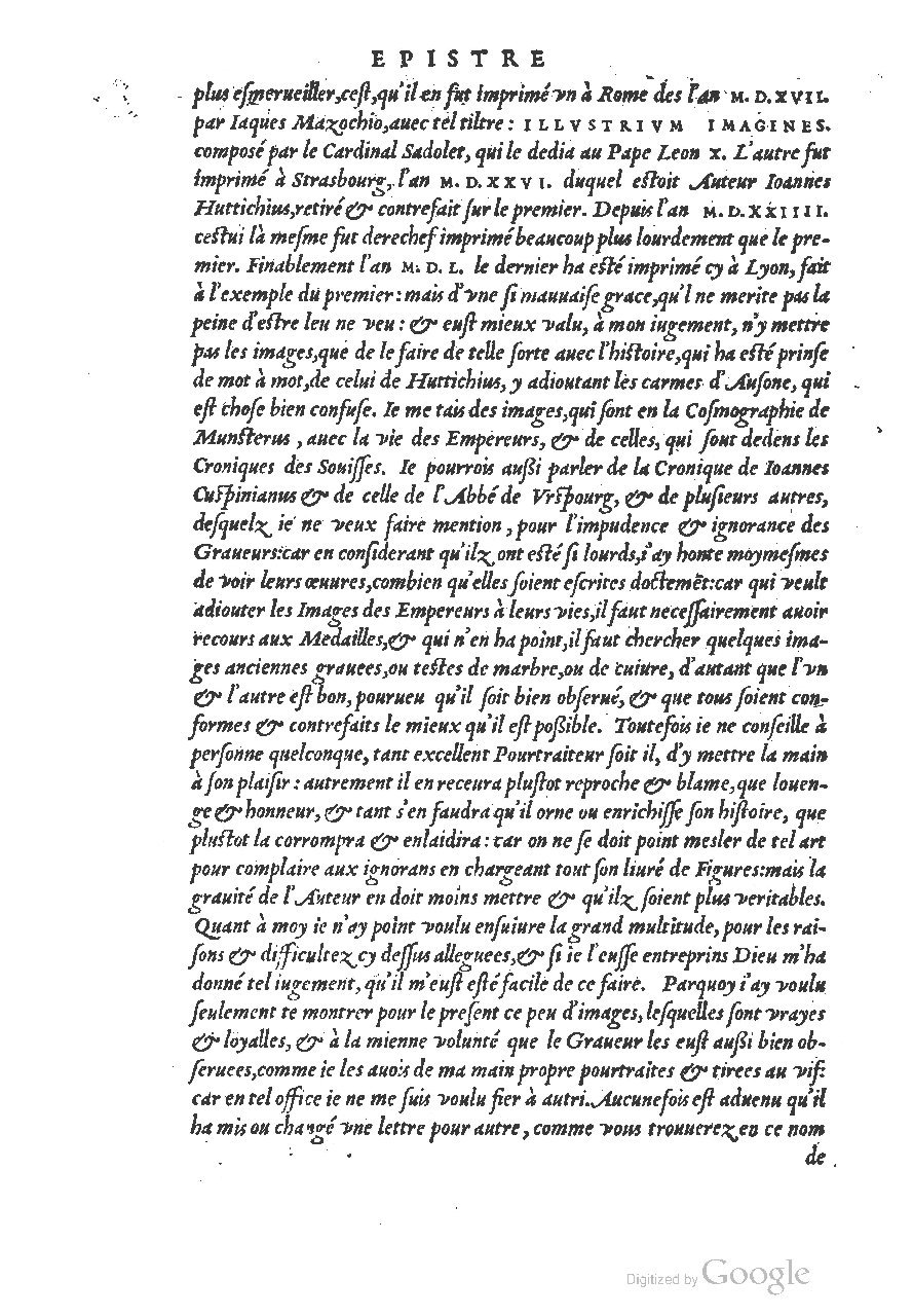 1553 - Jacopo Strada et Thomas Guérin - Épitome du Trésor des antiquités - UGent