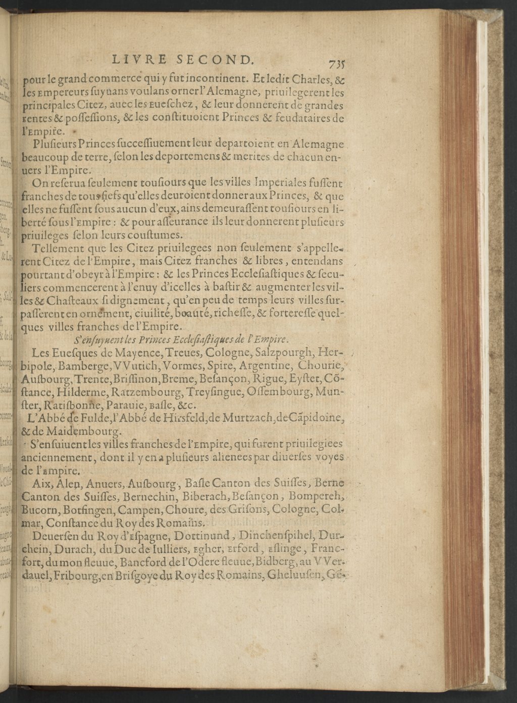 1608 - Nicolas Du Fossé - Trésor politique - BnF Tolbiac