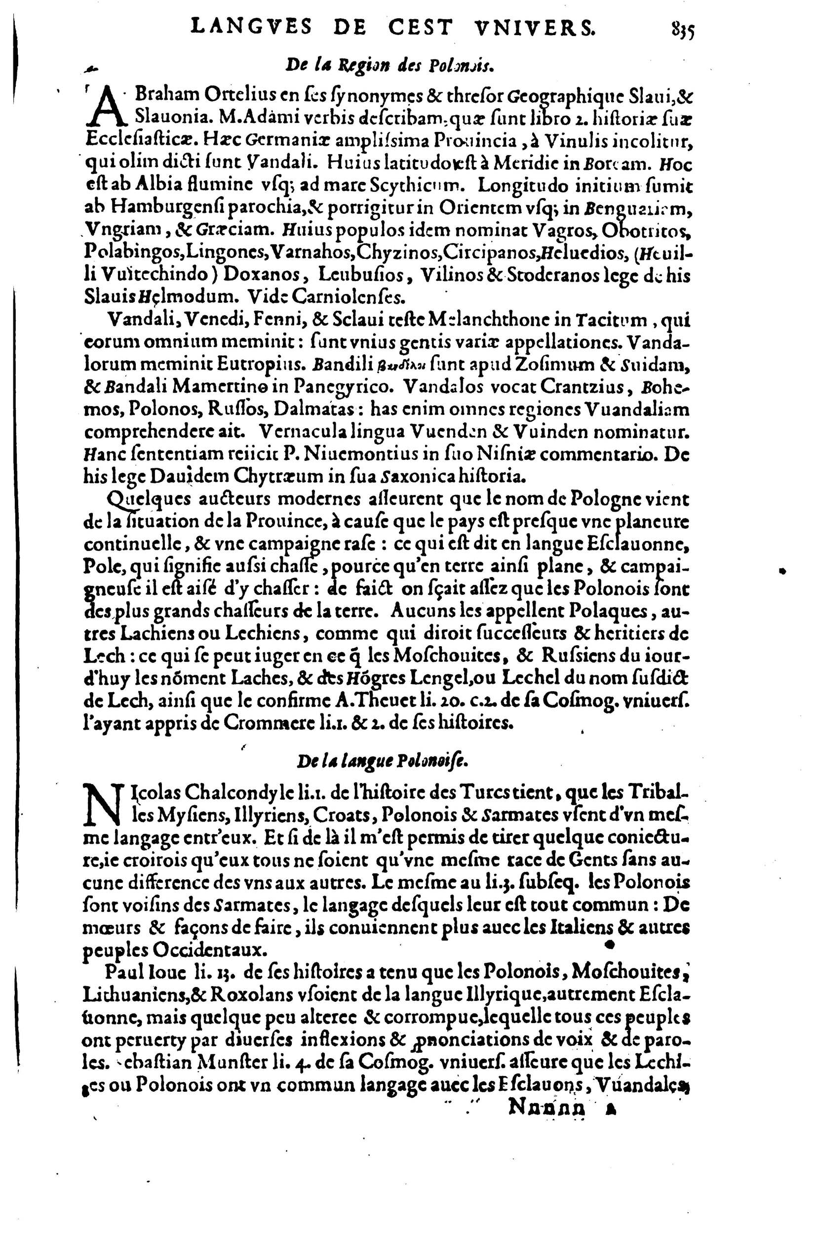 1608 - Nicolas Du Fossé - Trésor politique - BnF Tolbiac