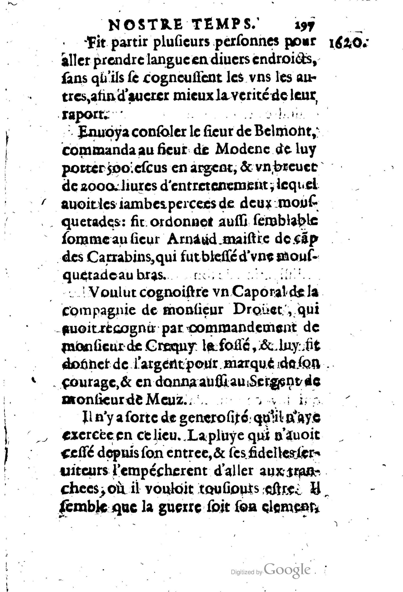1623 - Joseph Bouillerot - Trésor de l’histoire générale de notre temps - BM Lyon