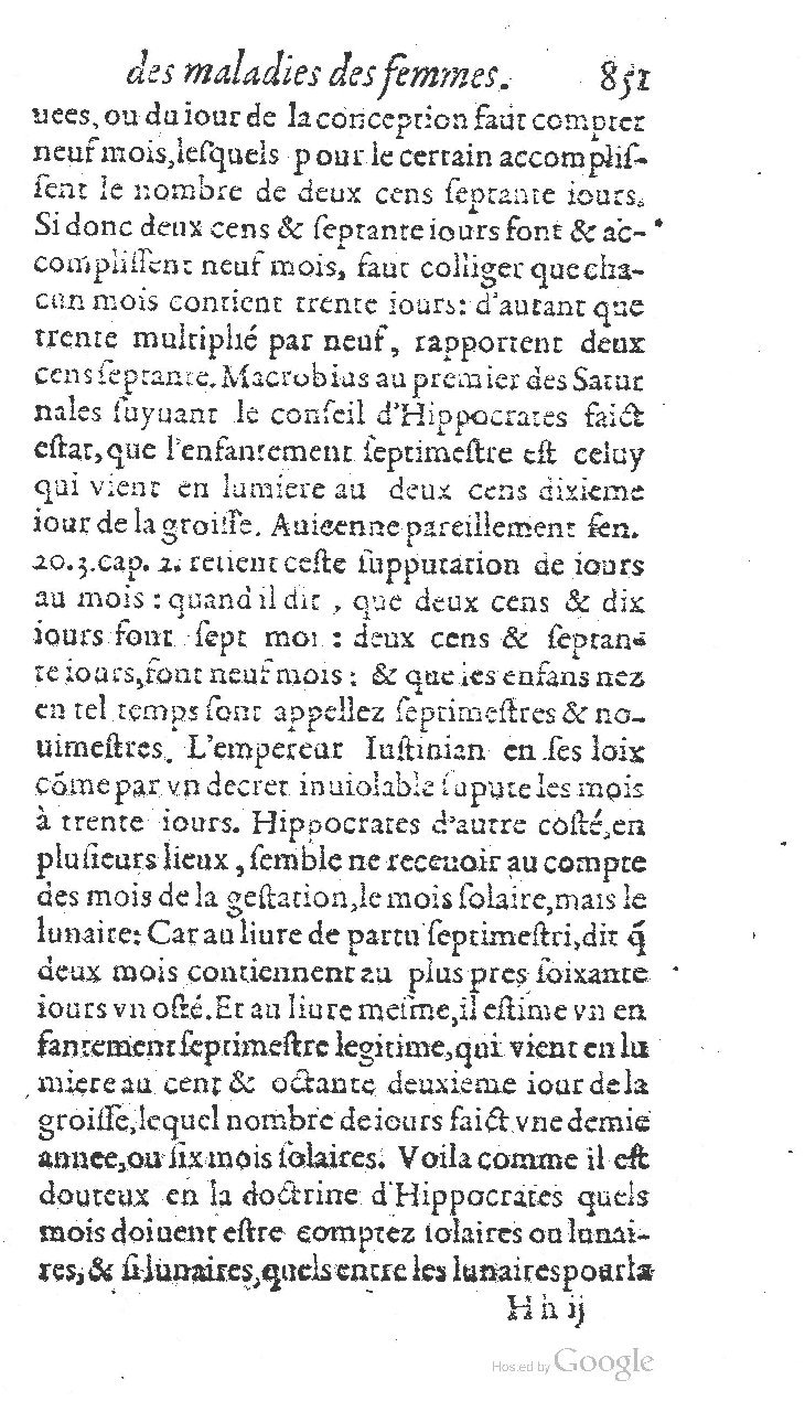 1585 - Jacques du Puis - Trésor des remèdes secrets pour les maladies des femmes - BnF