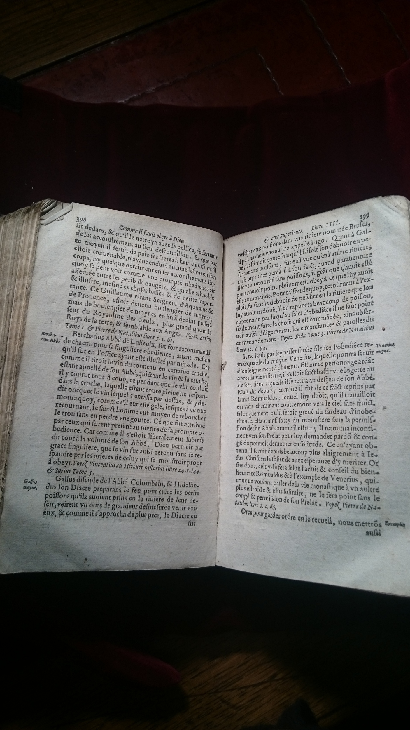 1596 - Jean Bogart - Trésor des faits et dits mémorables des hommes saints et illustres - BM Amiens