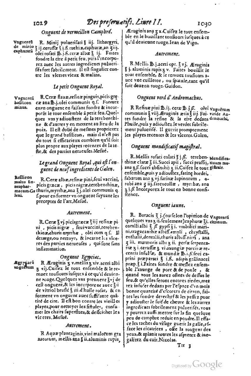 1616 - Étienne Gamonet - Grand trésor ou dispensaire - BSB Munich