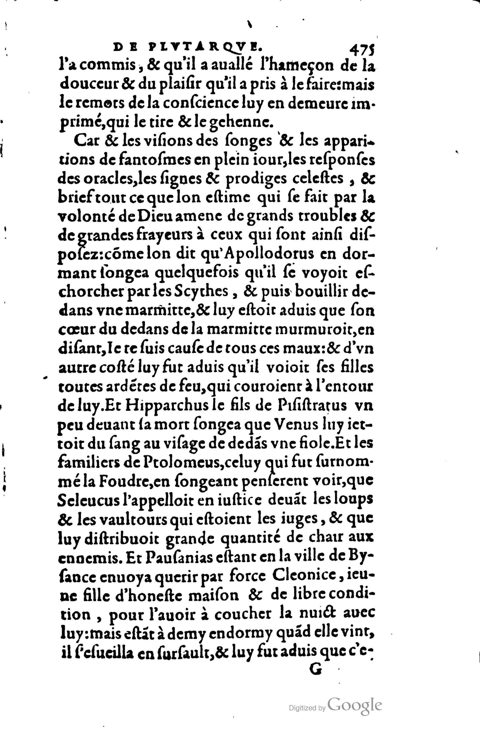 1578 - Jean Poupy - Trésor des morales de Plutarque - BSB Munich