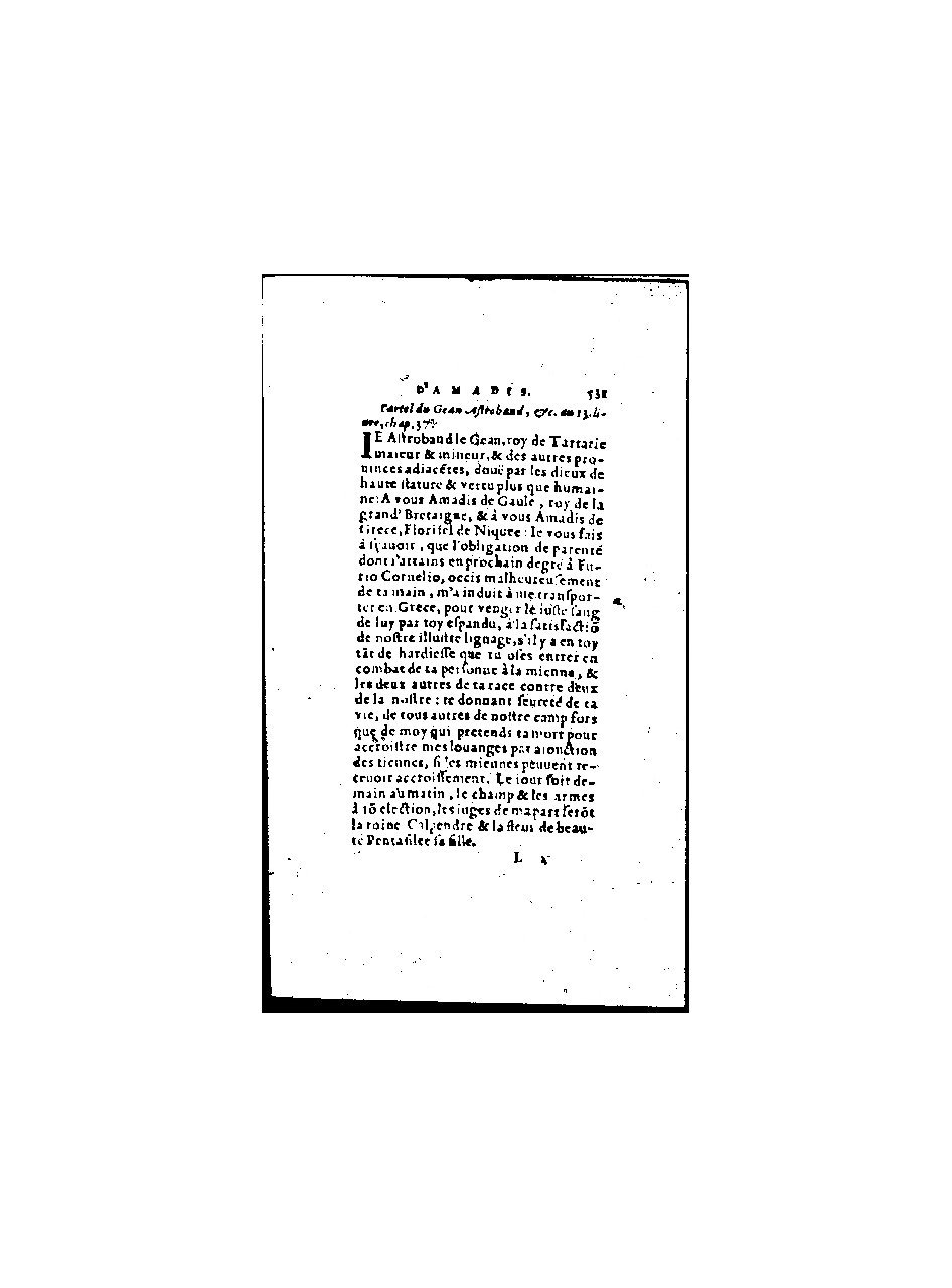 1571 - Jean Huguetan - Trésor des Amadis - BnF