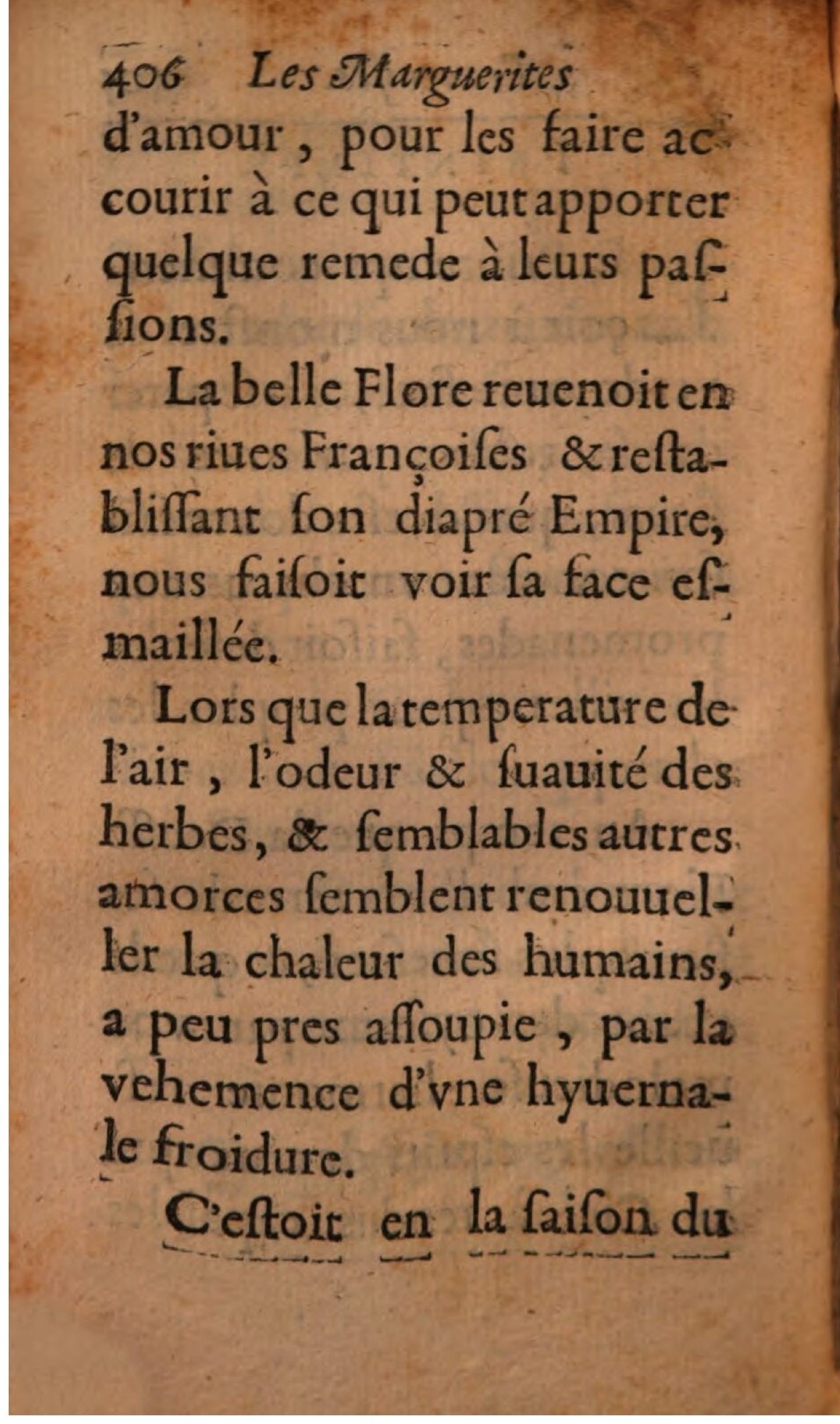 1608 - Théodore Reinsart - Les Marguerites françaises ou Trésor des Fleurs du bien-dire - BSB Munich