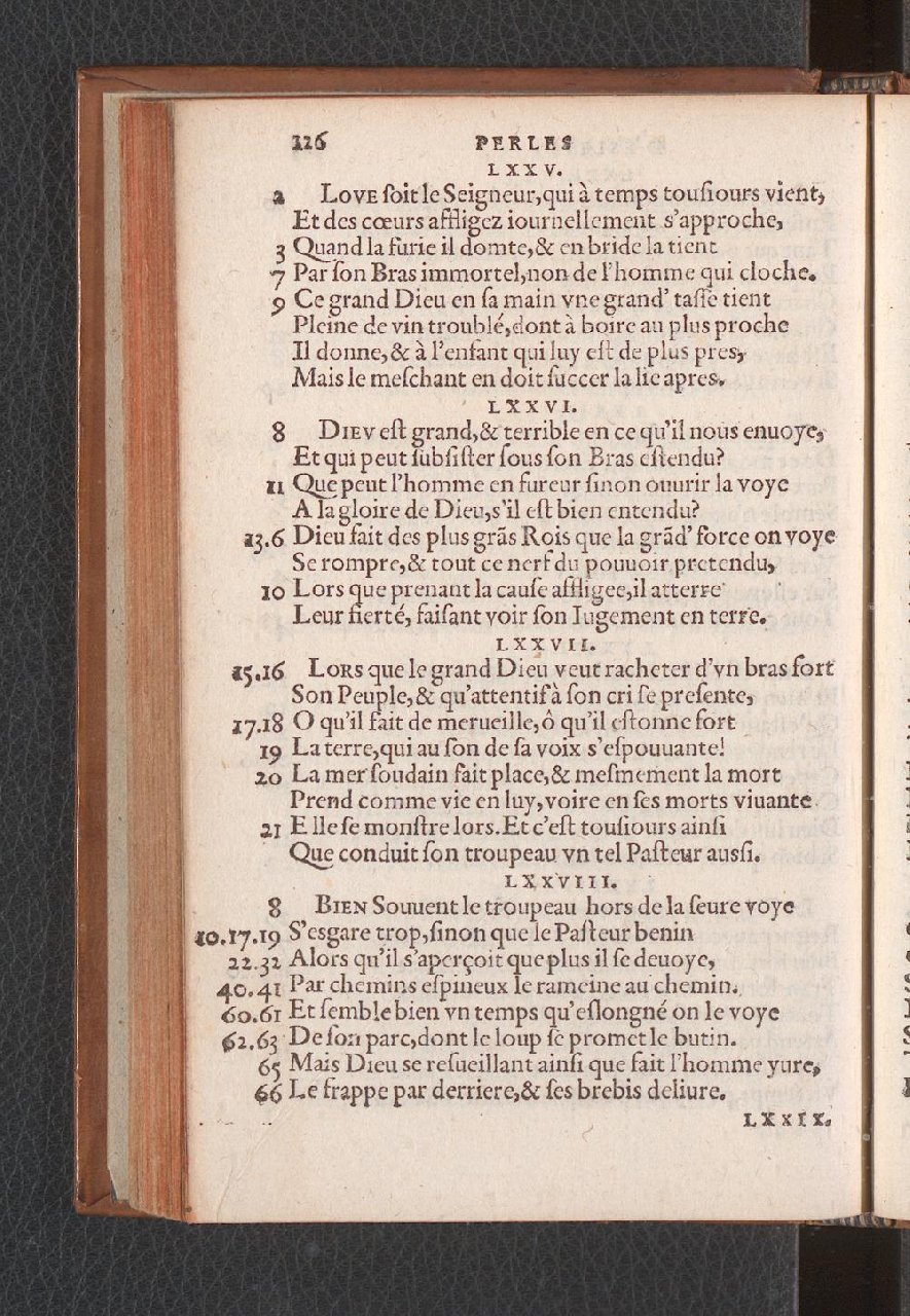 1577 - Jean de Laon - Trésor des 150 psaumes de David - Genève