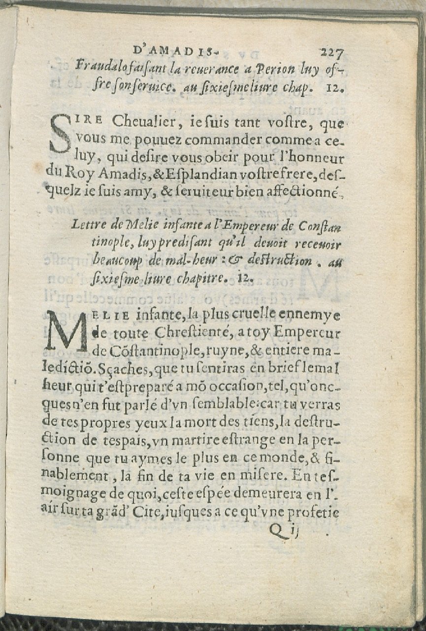 1559 - Pierre Regnard - Trésor des Amadis - Det KLG Copenhague