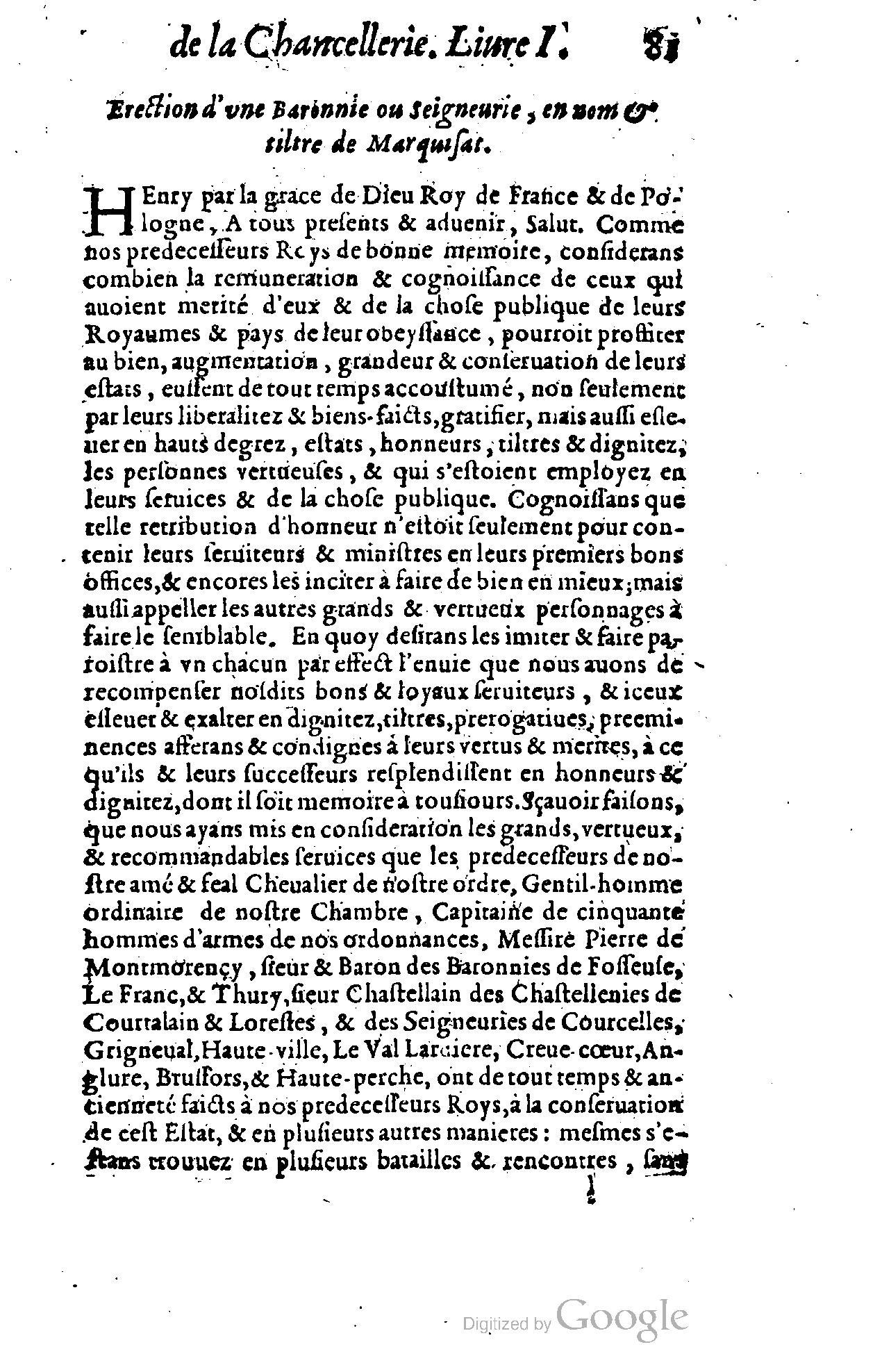1614 - Jean Richer - Trésor du nouveau style et protocole de la chancellerie de France - BSB Munich