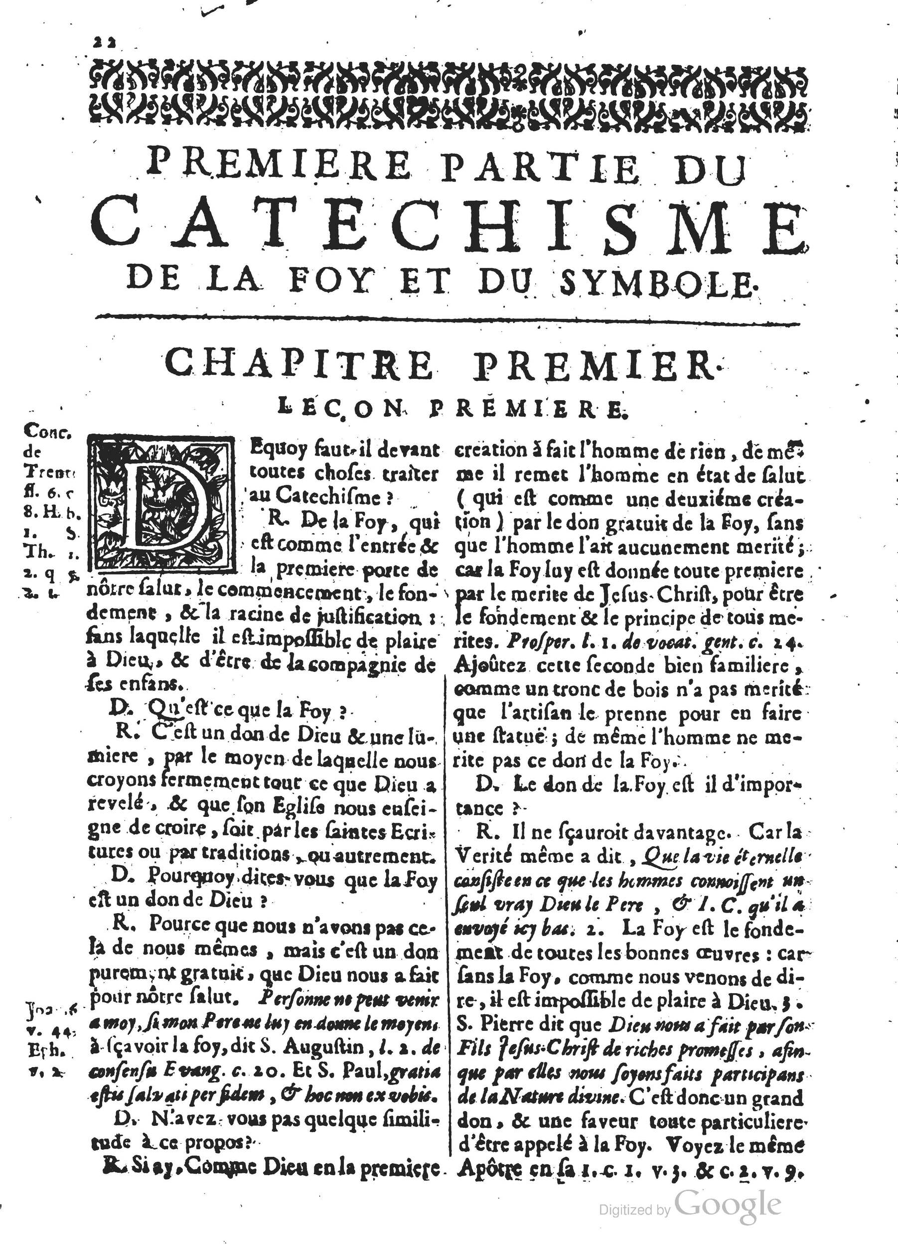 1660 [?] - Jean Besongne - Vrai Trésor de la doctrine chrétienne - BM Lyon