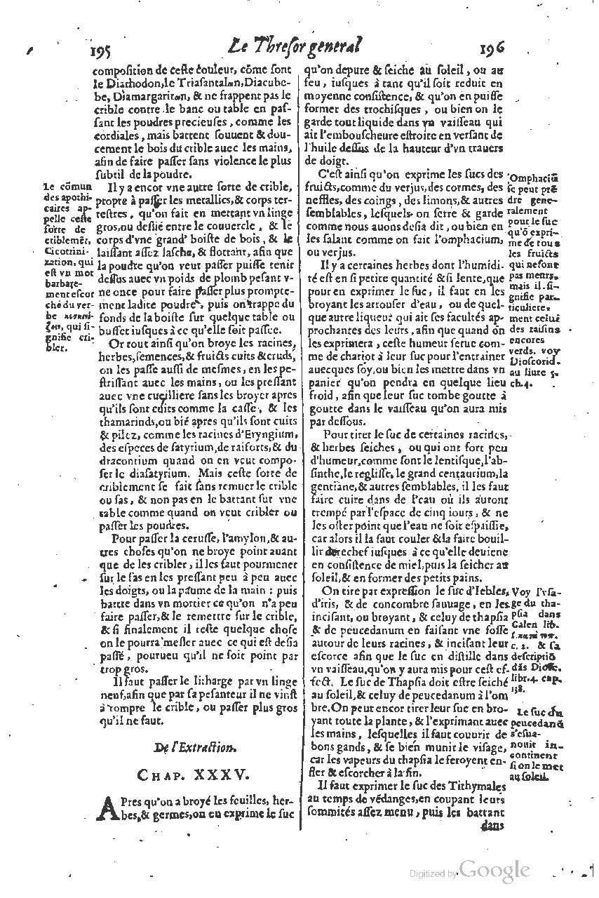 1616 - Étienne Gamonet - Grand trésor ou dispensaire - BSB Munich