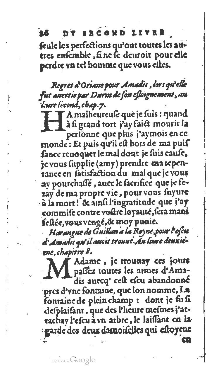 1572 - Jan van Waesberghe - Trésor des Amadis - BNC Rome 1572 - Jan van Waesberghe - Trésor des Amadis - BNC Rome