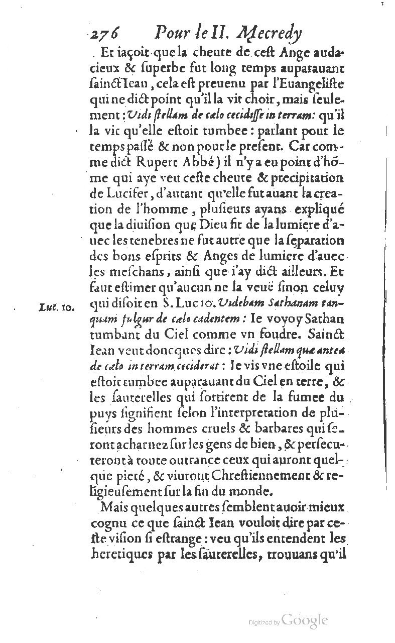 1607 - Nicolas Du Fossé - Trésor quadragésimal - T 01 - BM Lyon