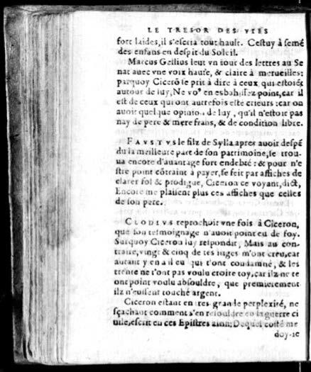 1574 - Benoît Rigaud - Trésor des vies de Plutarque - Avignon