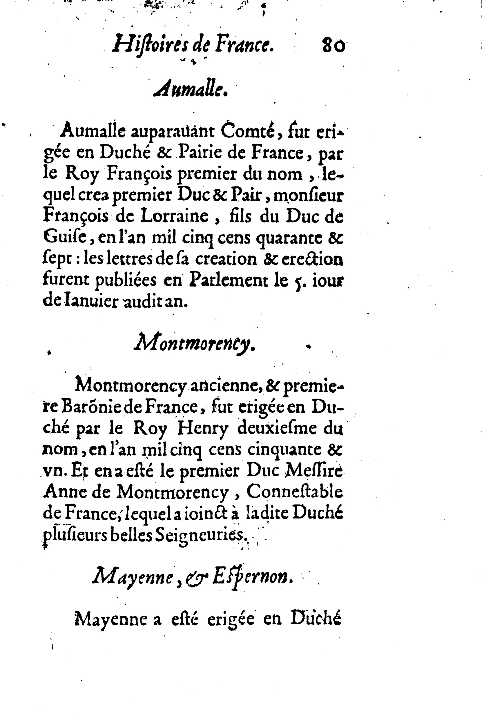 1633 - Jean Corrozet - Trésor des histoires de France - BM Lyon 1633 - Jean Corrozet - Trésor des histoires de France - BM Lyon