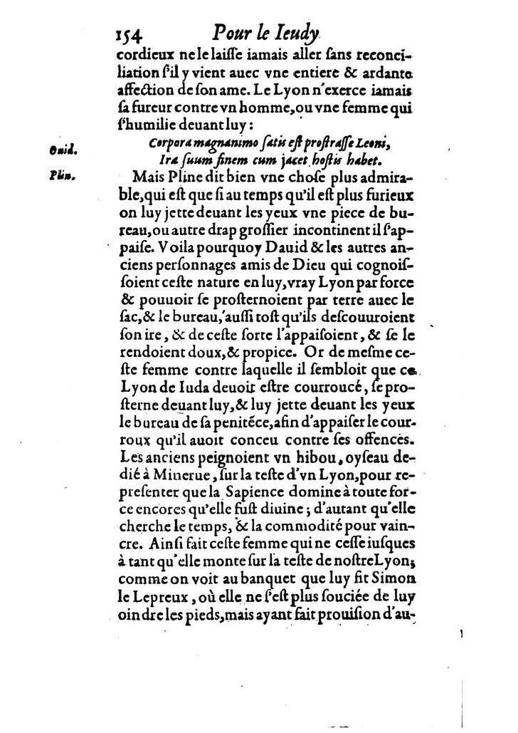 1607 - Nicolas Du Fossé - Trésor quadragésimal - T 02 - BM Lyon