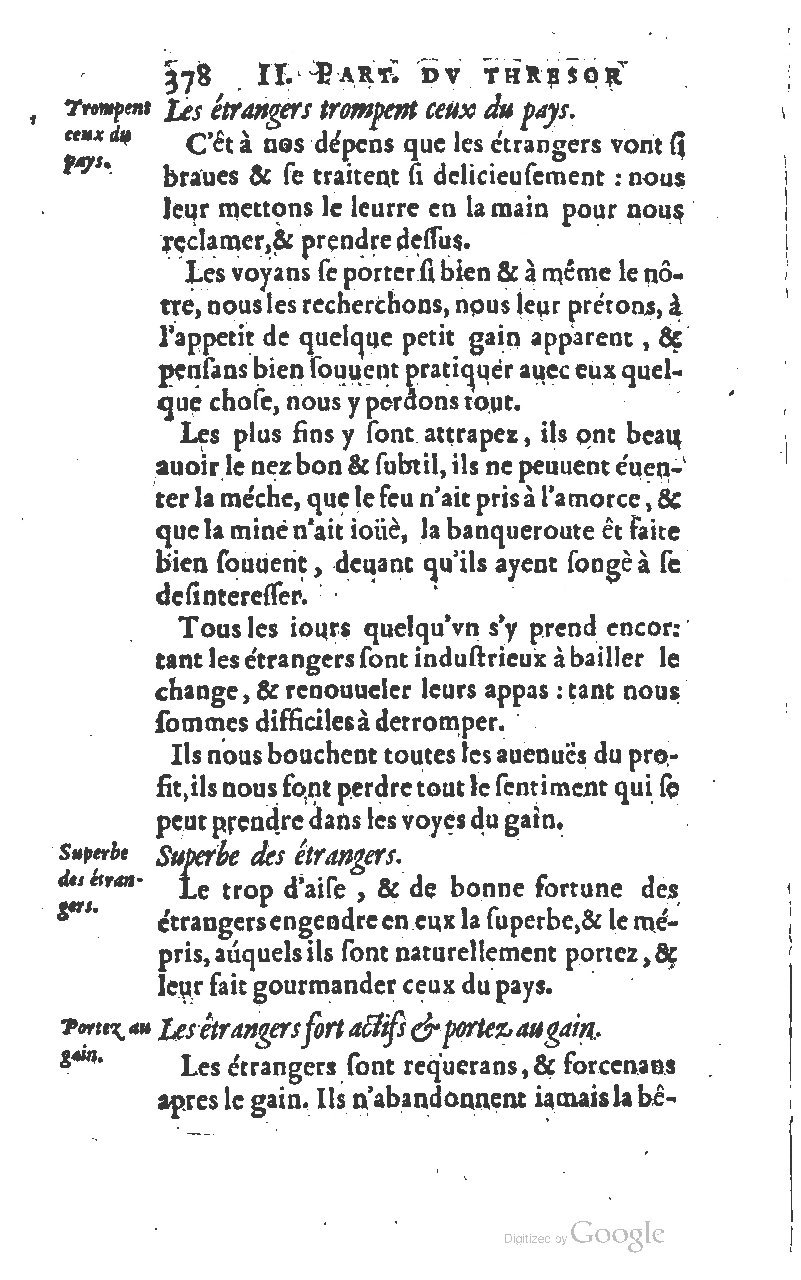 1610 - Louis Coste - Trésor de l’éloquence française (Seconde partie) - BM Lyon