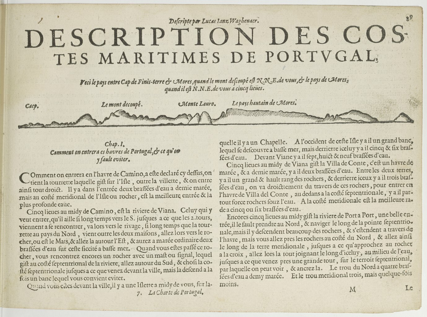 1601 - Bonaventure d’Aseville - Trésorerie ou cabinet de route marinesque - BnF 1601 - Bonaventure d’Aseville - Trésorerie ou cabinet de route marinesque - BnF