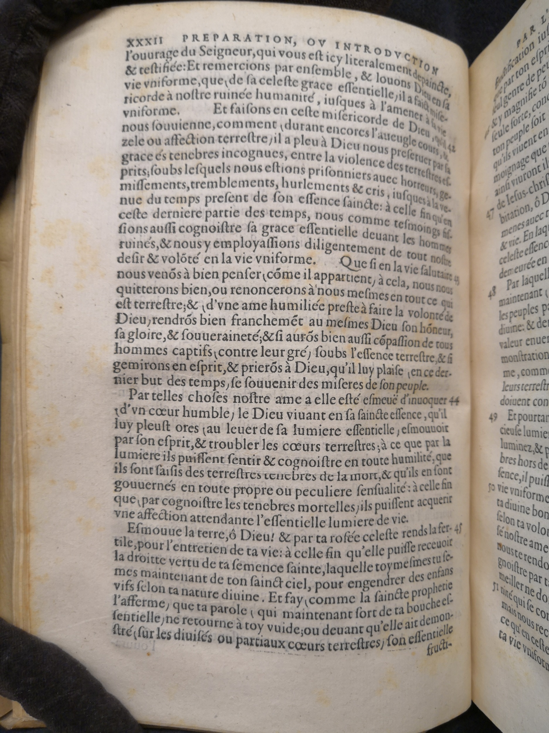 1581c. - Christophe Plantin - Le Livre des témoignages du Trésor caché au champ (Livres 2, 4, 6 et 7) - Anvers Musée Plantin Moretus