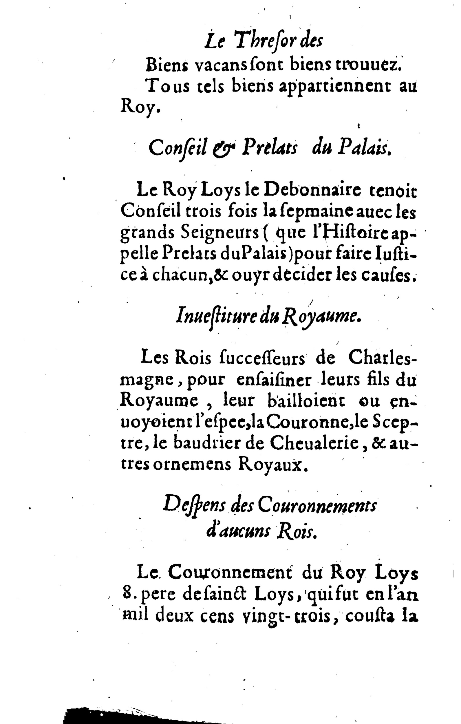 1617 - Jean Corrozet - Trésor des histoires de France - BM Lyon