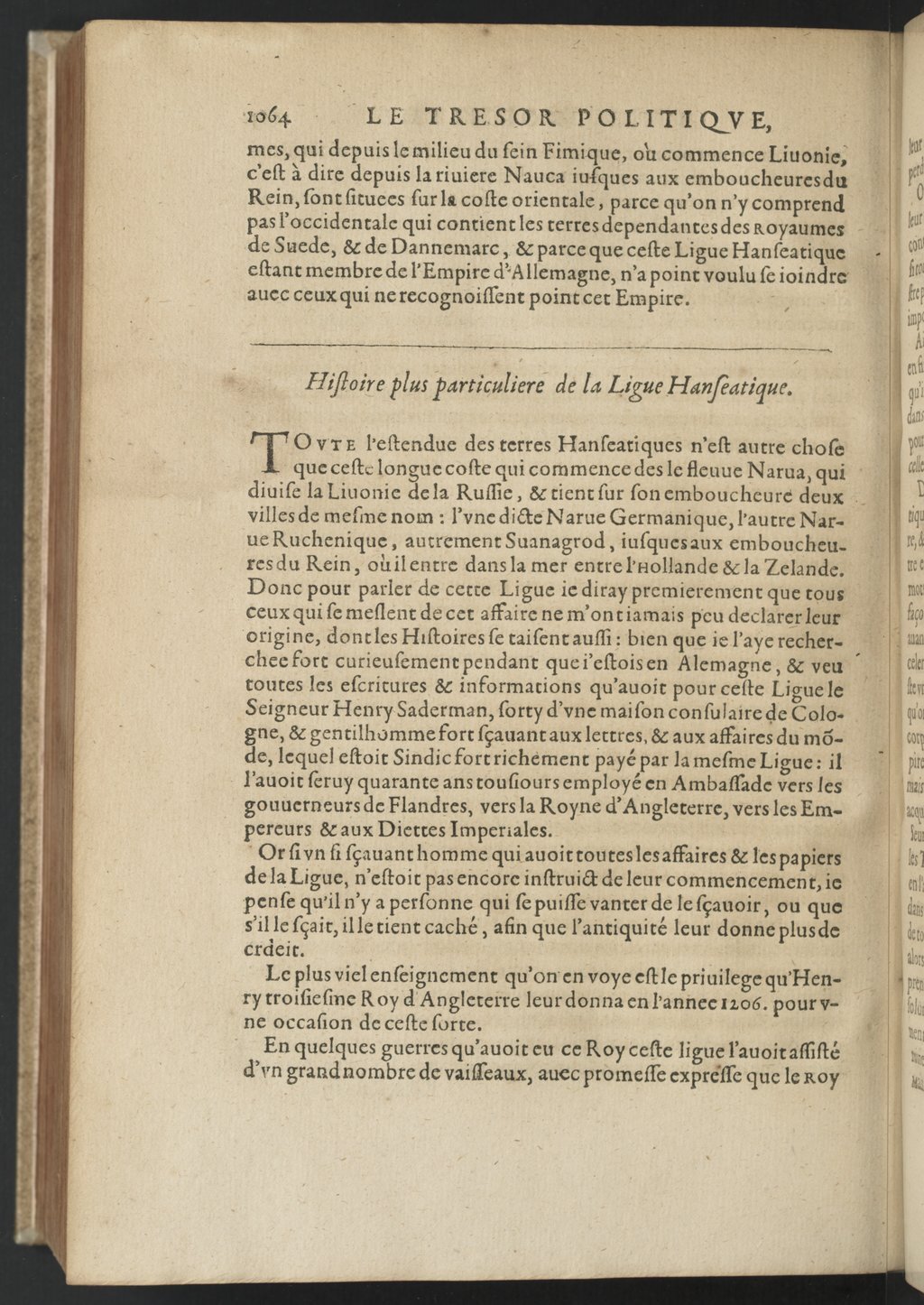 1608 - Nicolas Du Fossé - Trésor politique - BnF Tolbiac