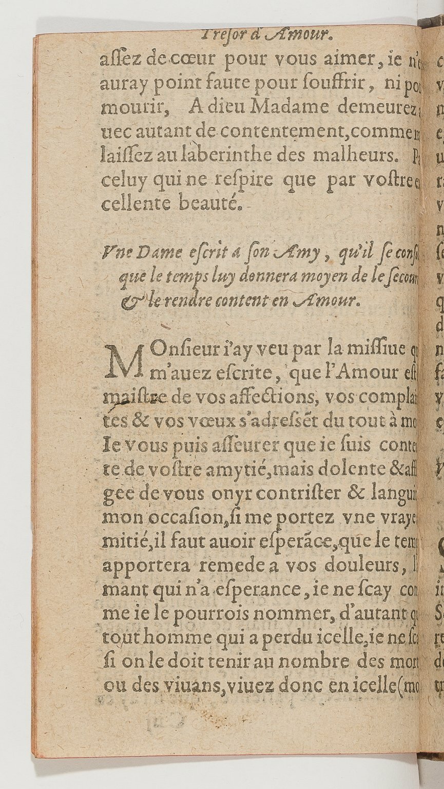 1600 - Nicolas Bonfons - Trésor d’amour - BnF Arsenal 1600 - Nicolas Bonfons - Trésor d’amour - BnF Arsenal