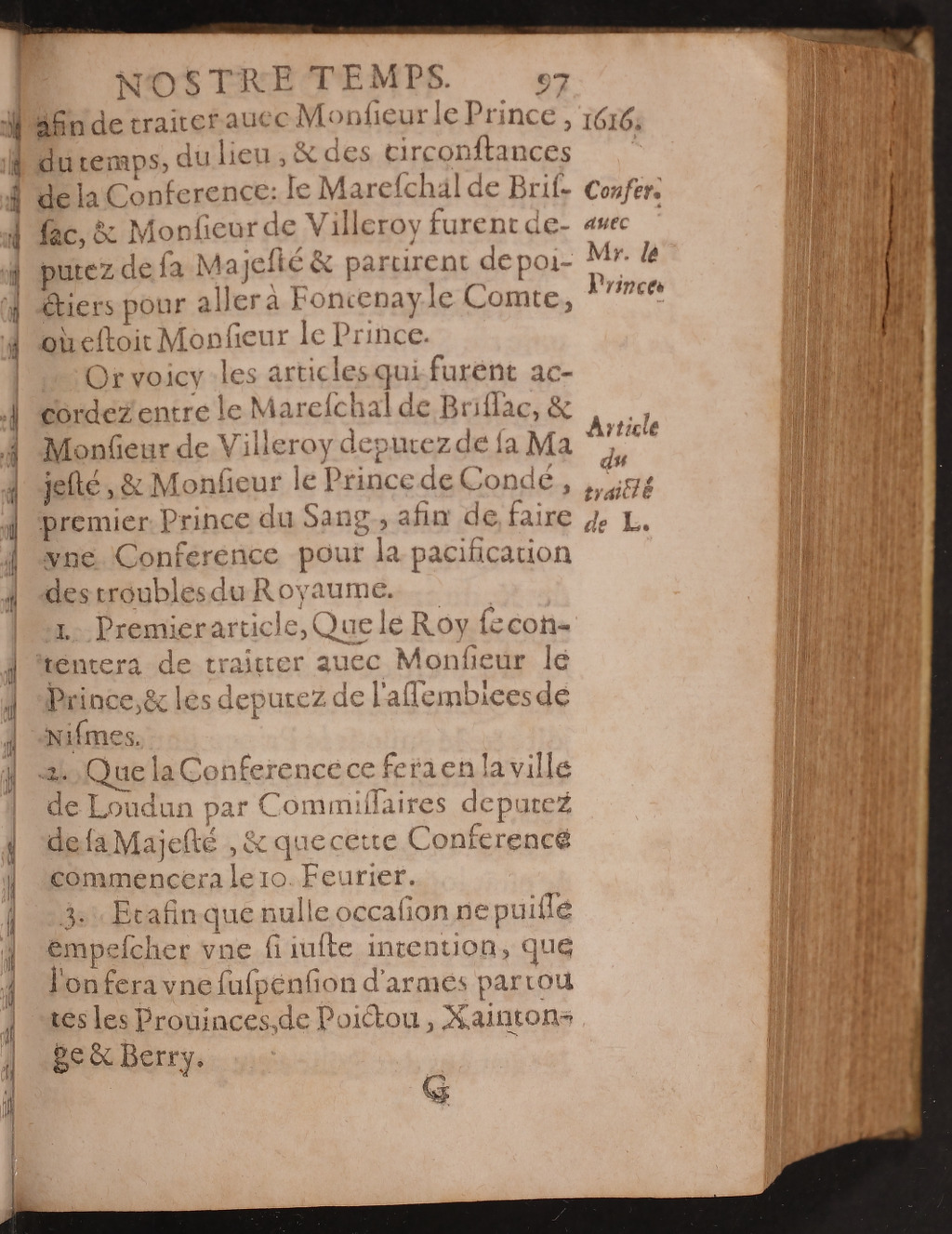 1626 - Joseph Bouillerot - Trésor de l’histoire générale de notre temps - BnF Arsenal
