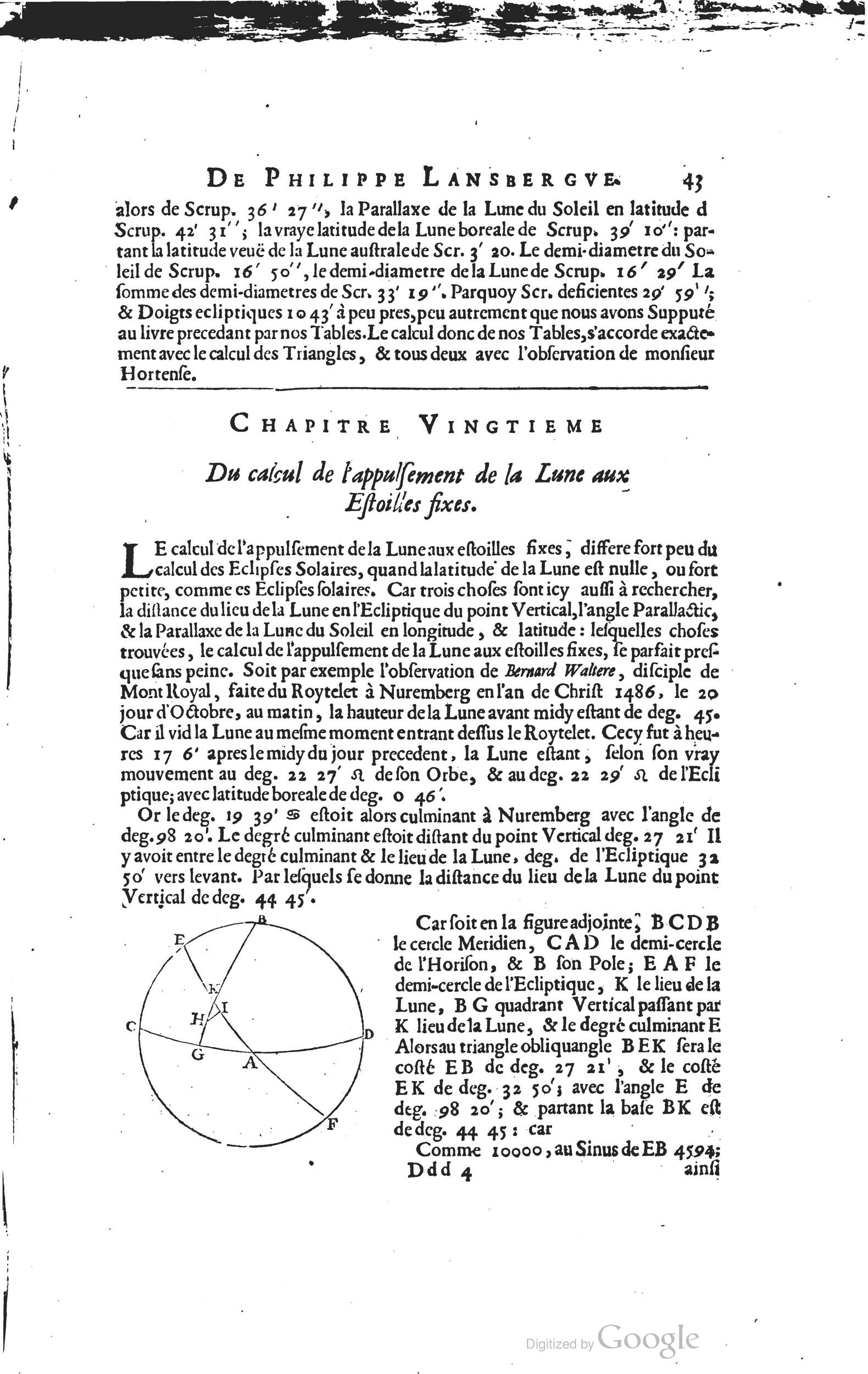 1634 - Zacharie Roman - Les Tables perpétuelles - Universiteit Leiden