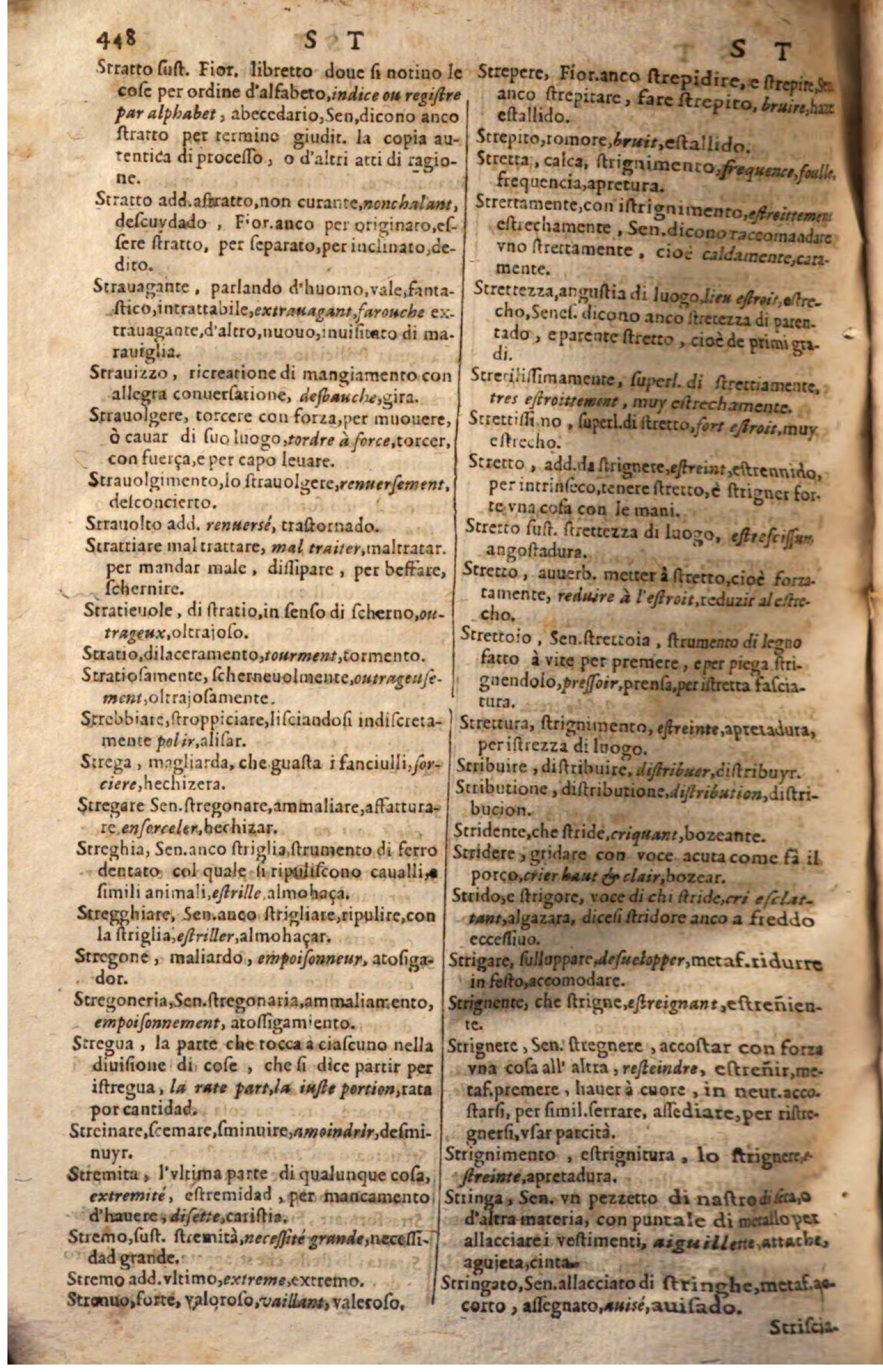 1644 - Jacques Crespin - Trésor des trois langues - Passau 1644 - Jacques Crespin - Trésor des trois langues - Passau