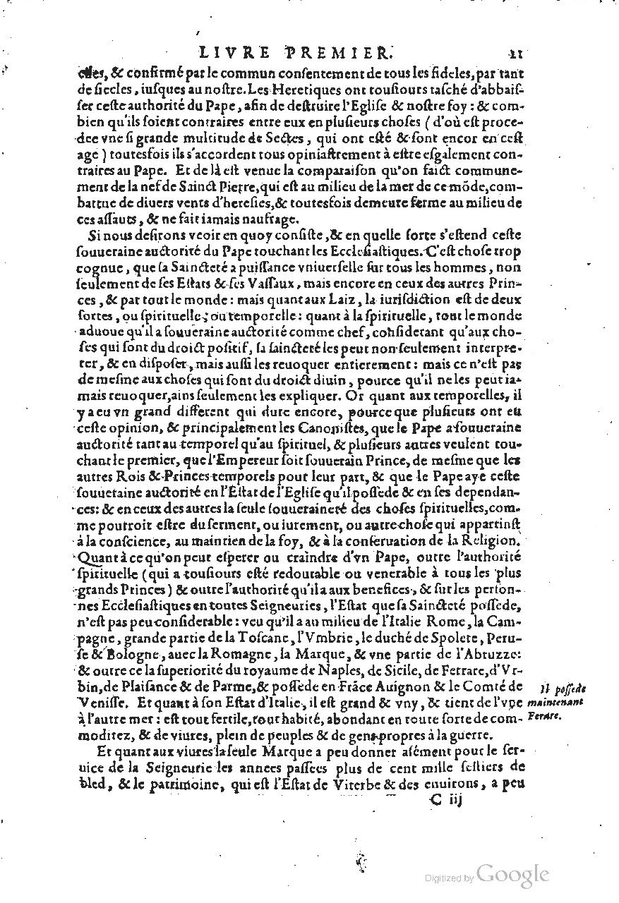 1611 - Pierre Chevalier - Trésor politique - UGent