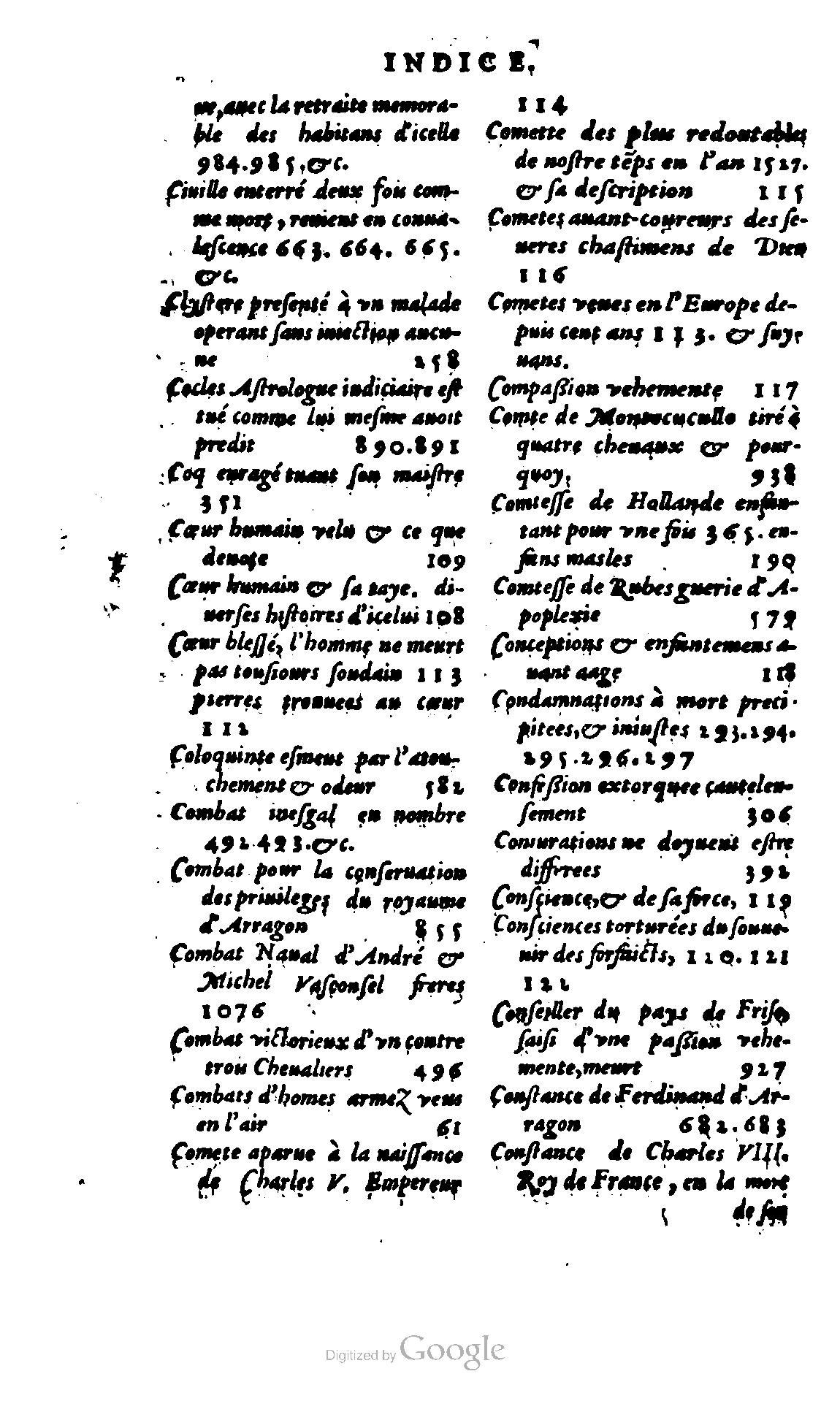1620 - Samuel Crespin - Trésor d’histoires admirables et mémorables - BCU Lausanne