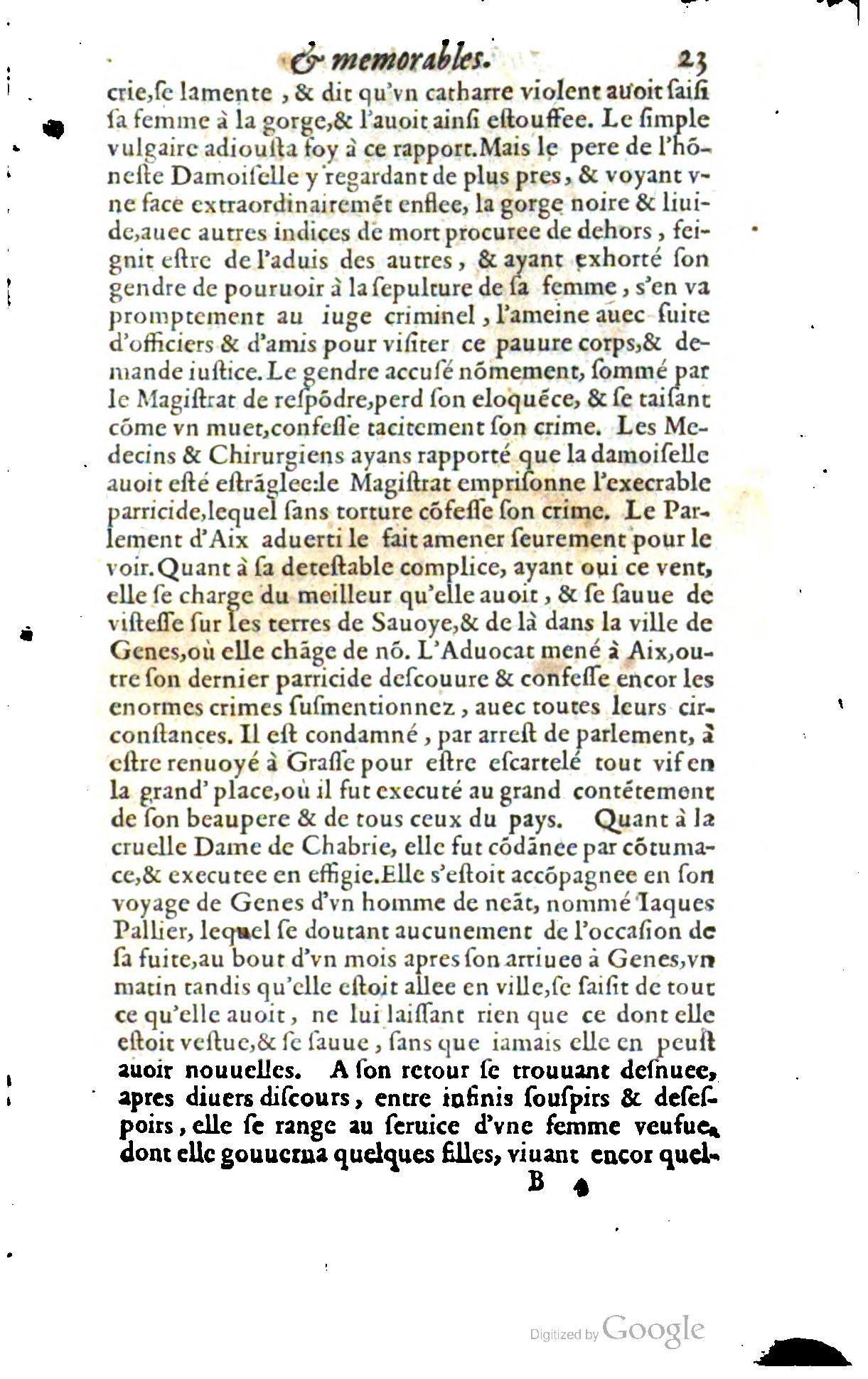 1620 - Samuel Crespin - Trésor d’histoires admirables et mémorables - BCU Lausanne