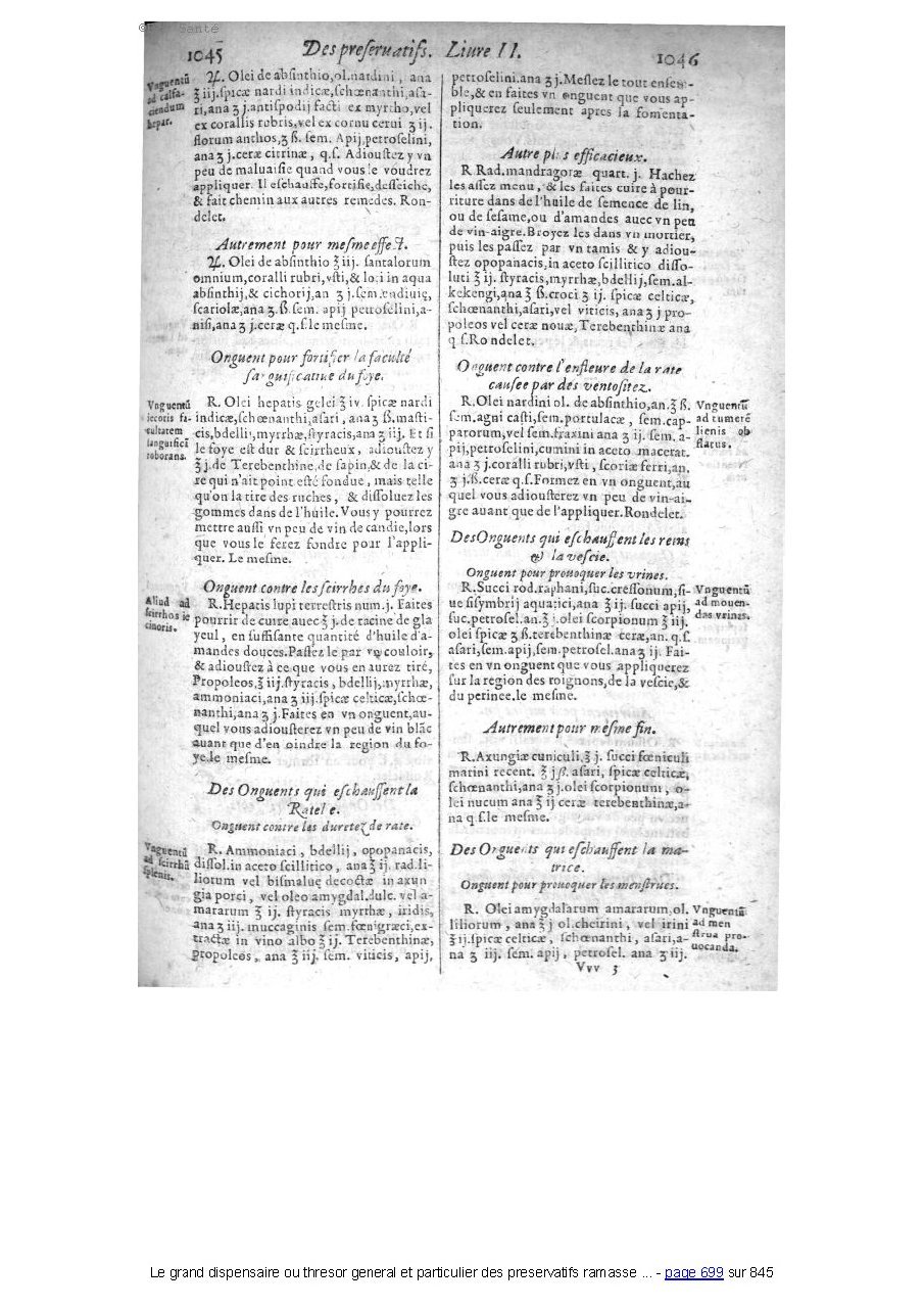 1609 - Étienne Gamonet - Grand dispensaire ou Trésor général et particulier des préservatifs - BIU Santé 1609 - Étienne Gamonet - Grand dispensaire ou Trésor général et particulier des préservatifs - BIU Santé