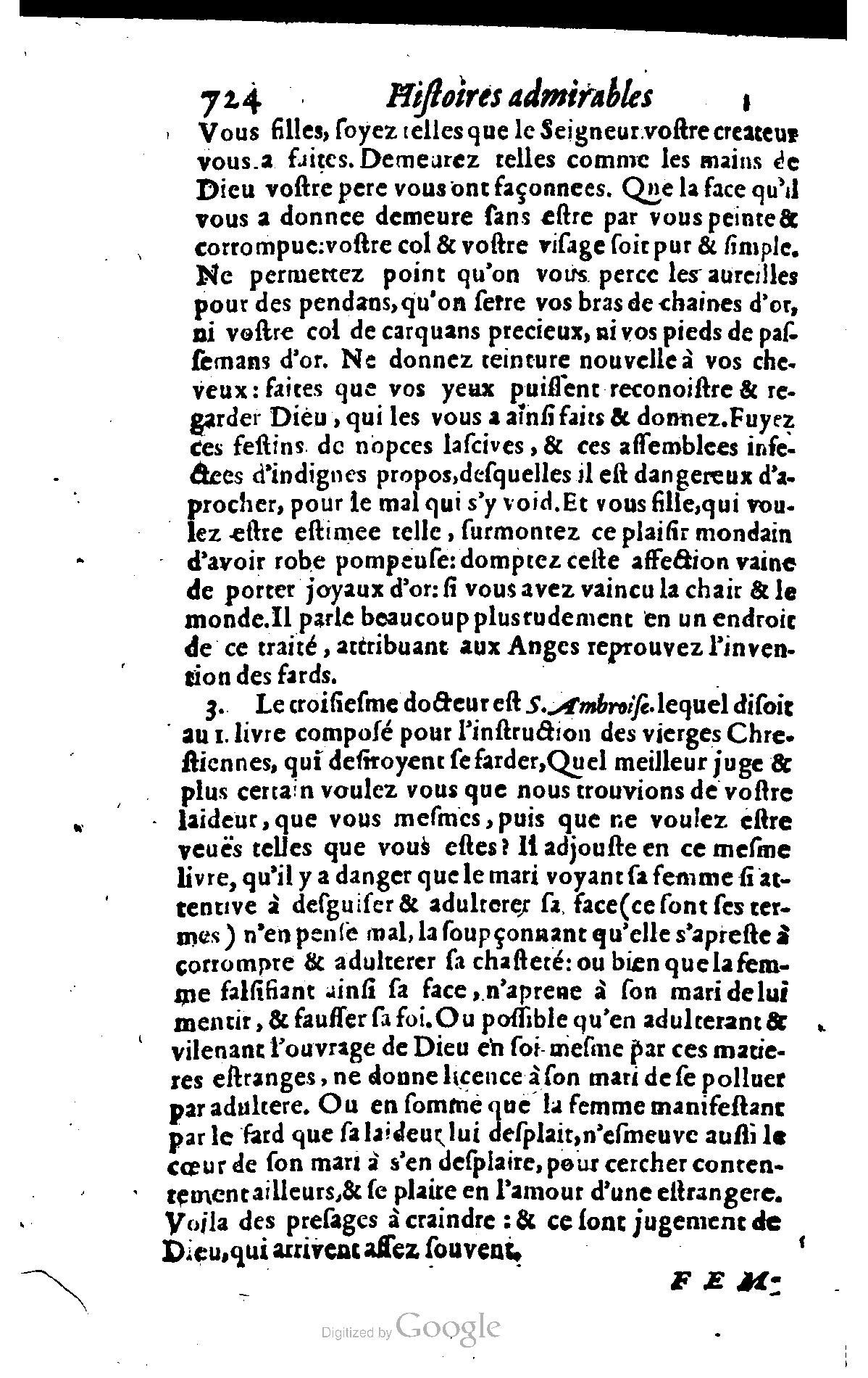 1628 - Jacques Crespin - Trésor d’histoires admirables et mémorables - BSB Munich